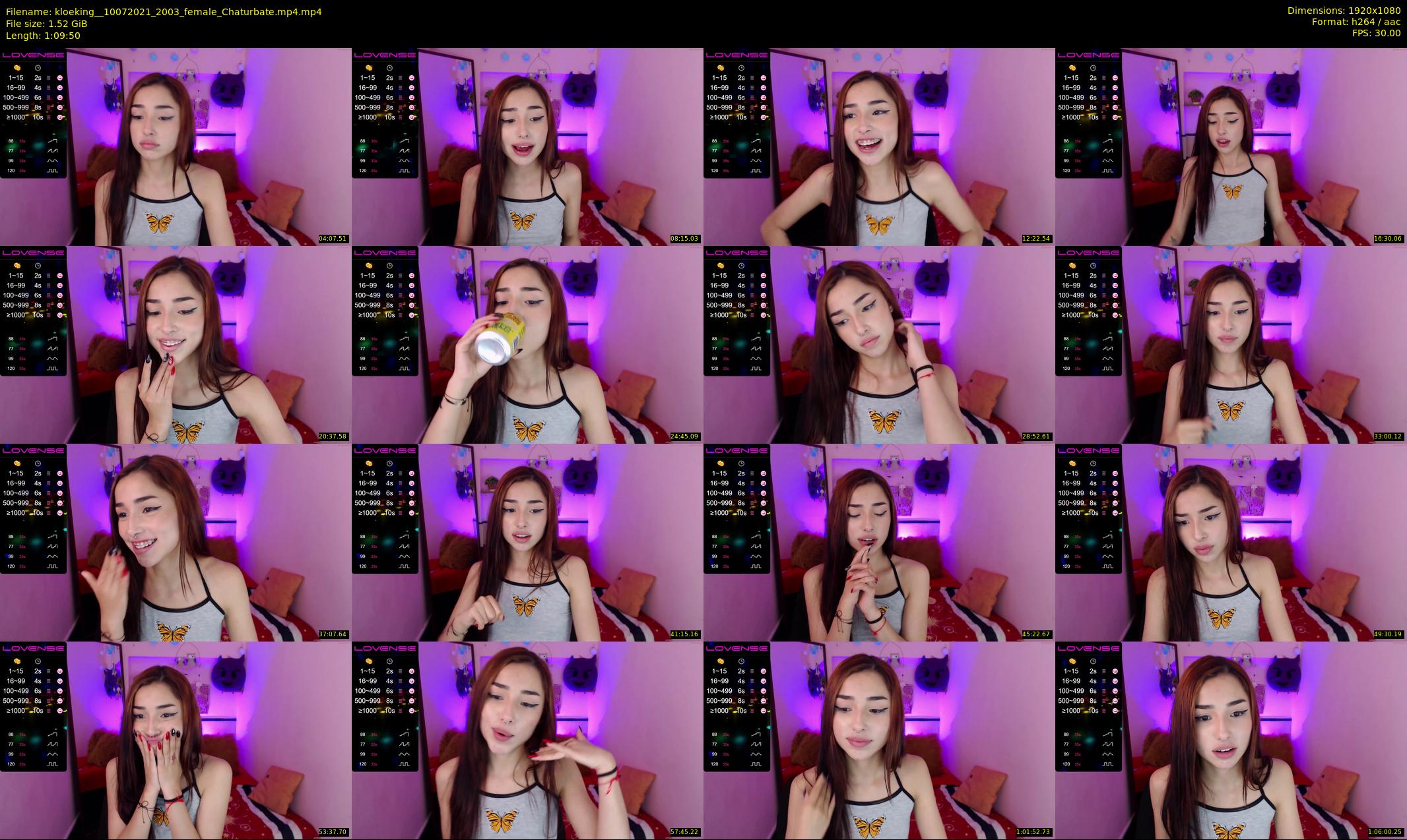 kloeking_ — 70 minute Chaturbate female cam show recording, 1080p, Jul 10, 2021
