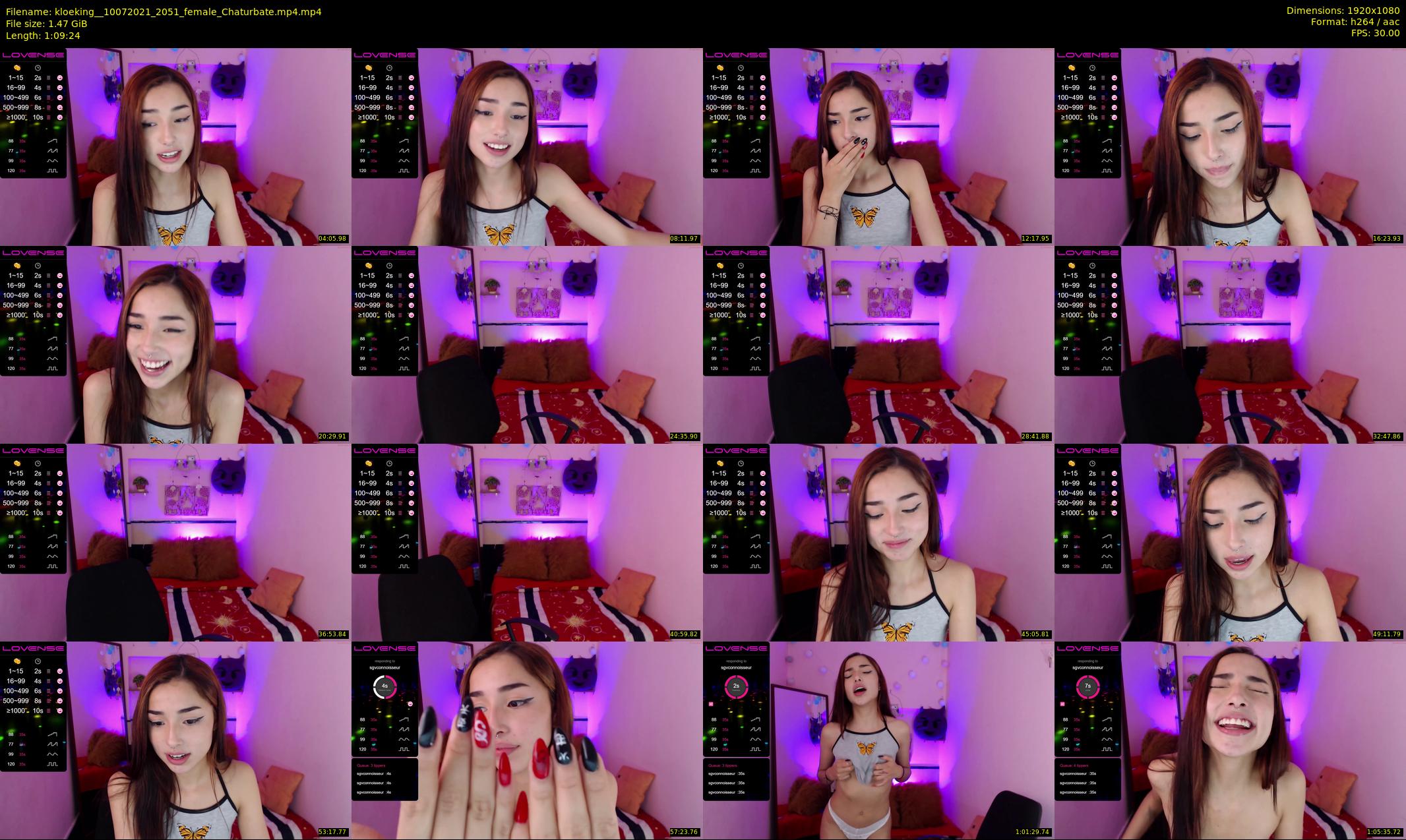 kloeking_ — 70 minute Chaturbate female cam show recording, 1080p, Jul 10, 2021