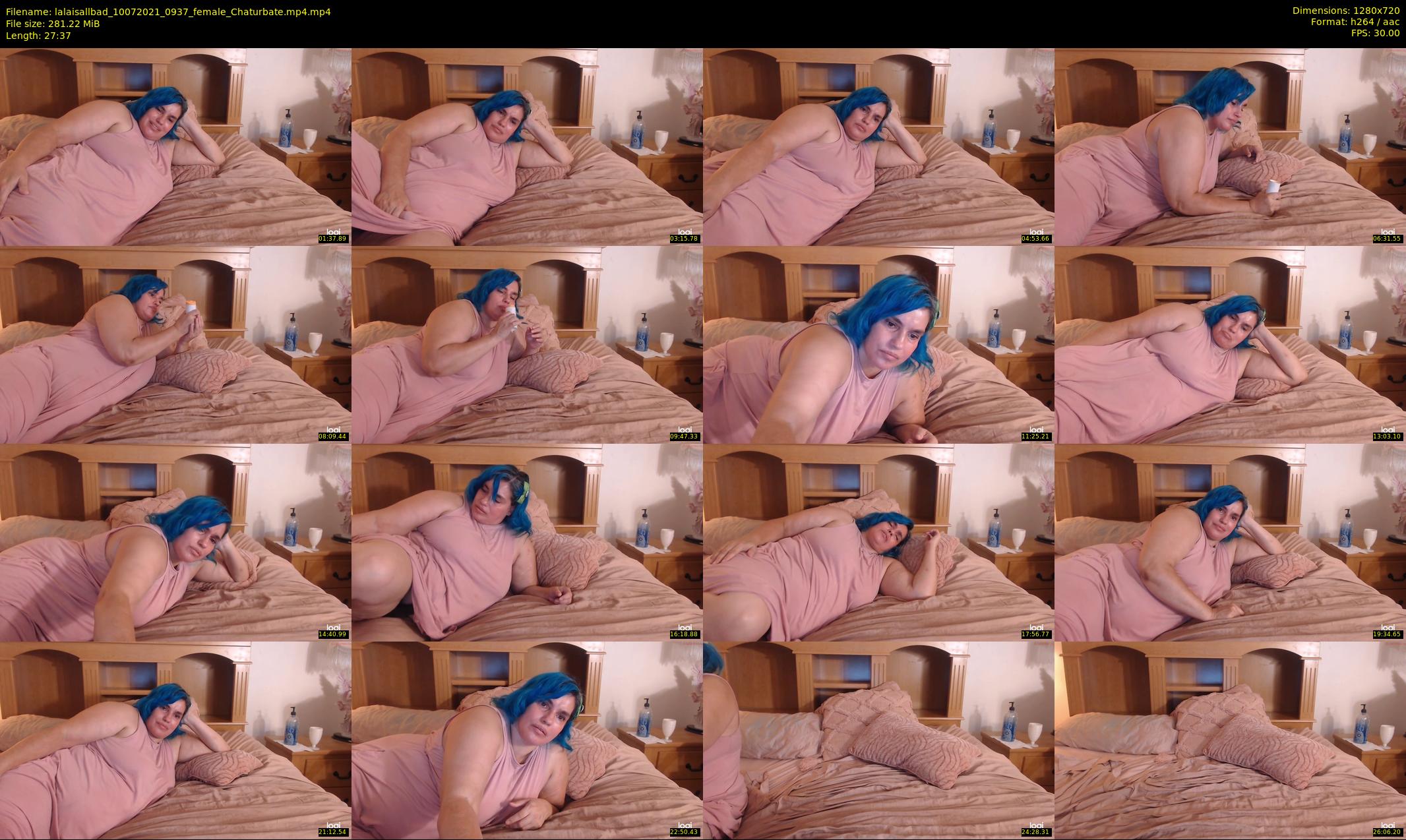 lalaisallbad — 28 minute Chaturbate female cam show recording, 720p, Jul 10, 2021