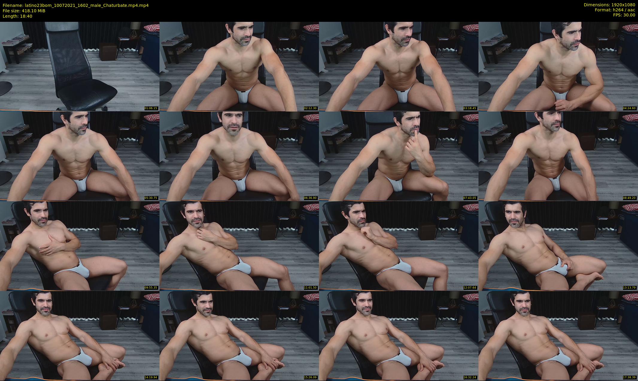 latino23bom — 19 minute Chaturbate male cam show recording, 1080p, Jul 10, 2021