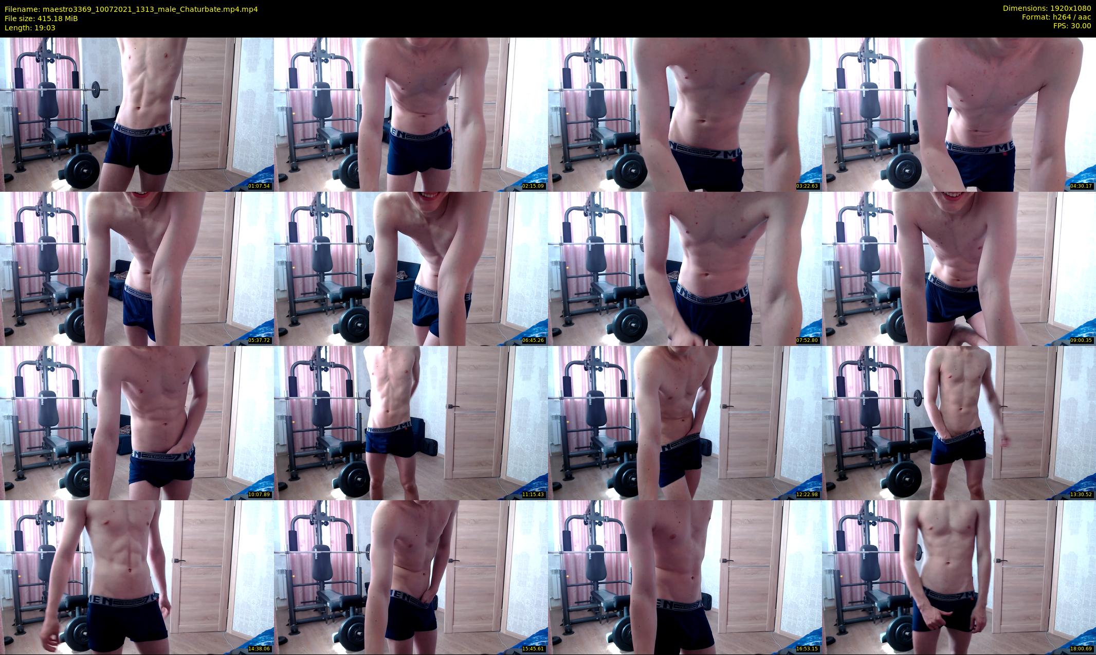 maestro3369 — 20 minute Chaturbate male cam show recording, 1080p, Jul 10, 2021