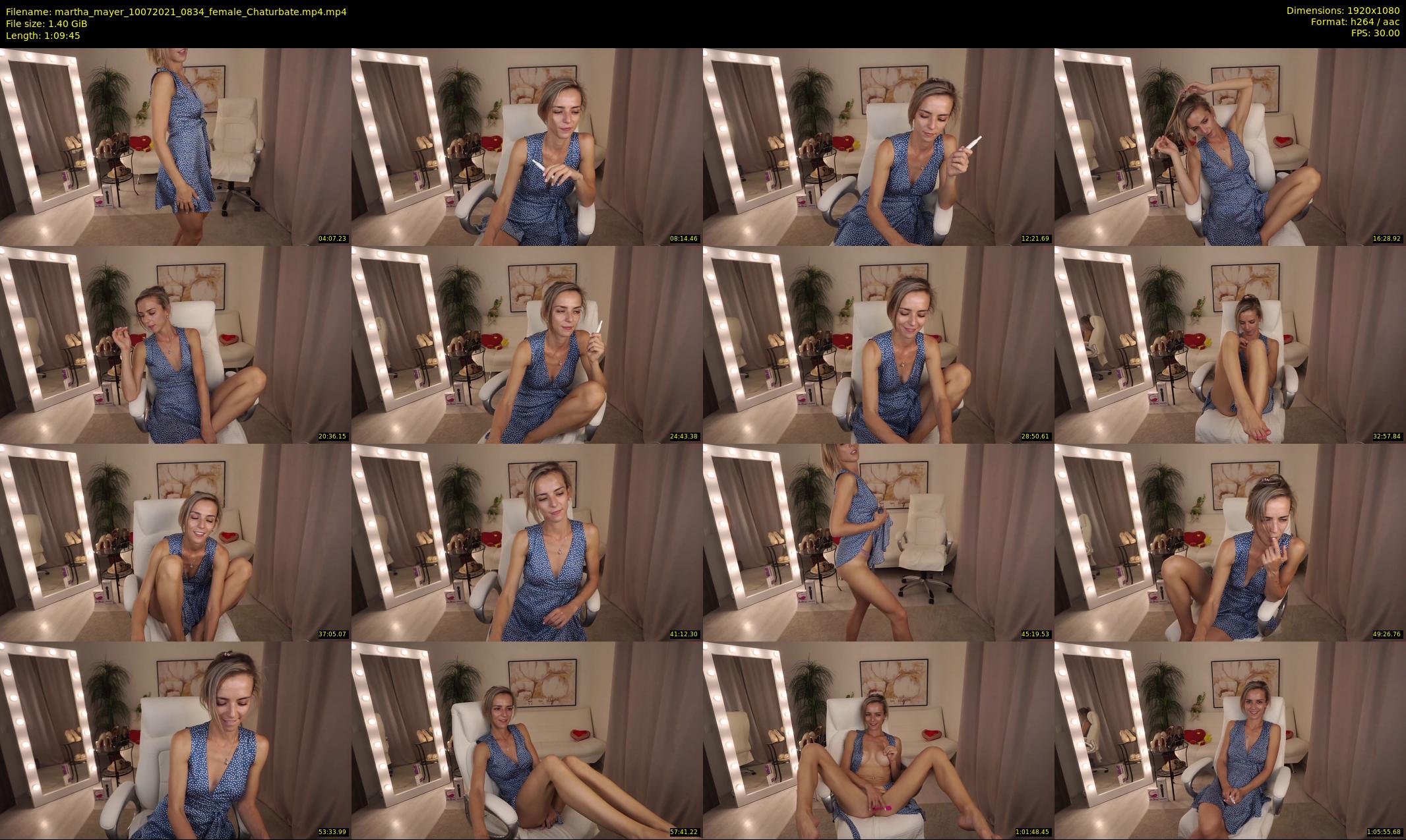 martha_mayer — 70 minute Chaturbate female cam show recording, 1080p, Jul 10, 2021