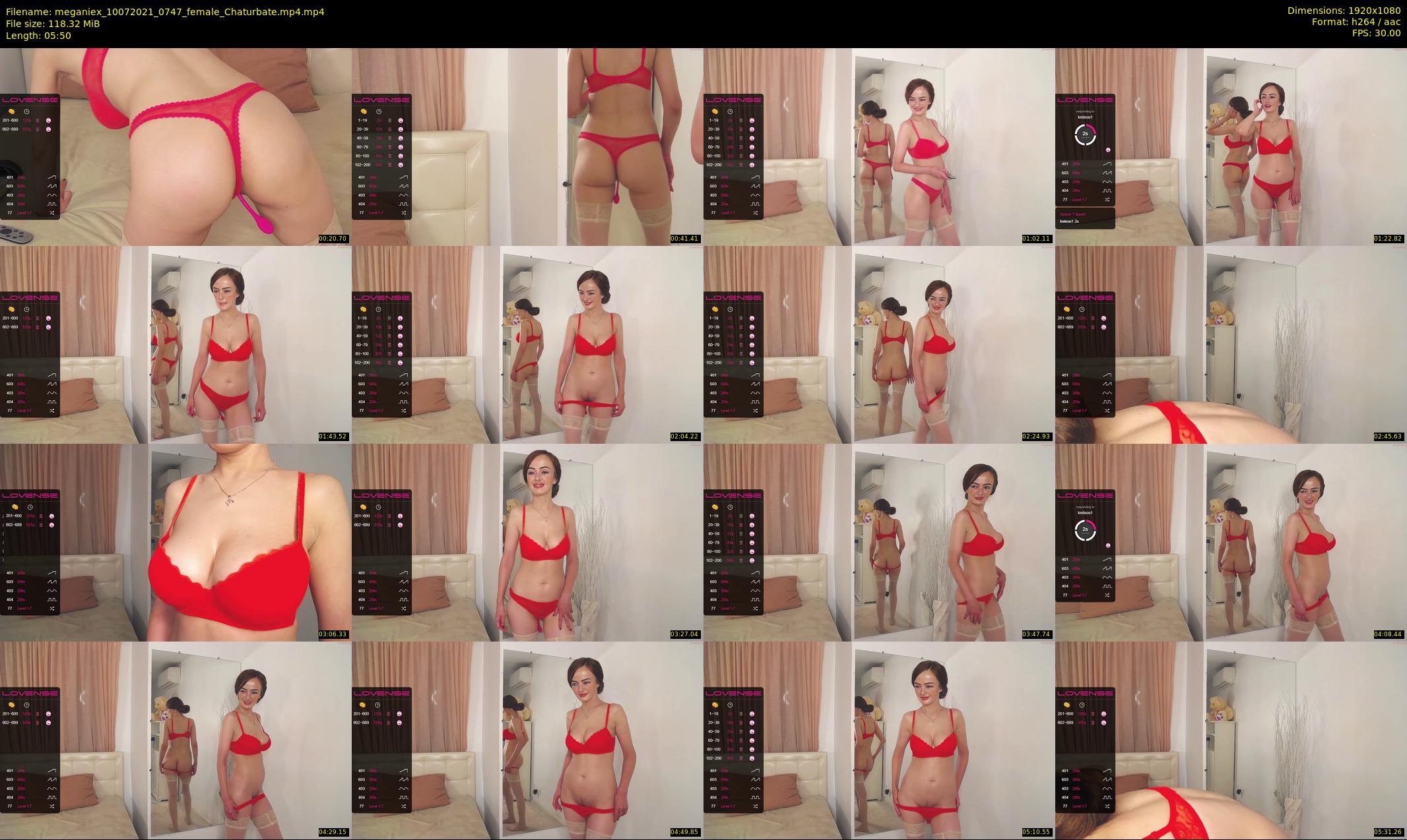 meganiex — 6 minute Chaturbate female cam show recording, 1080p, Jul 10, 2021