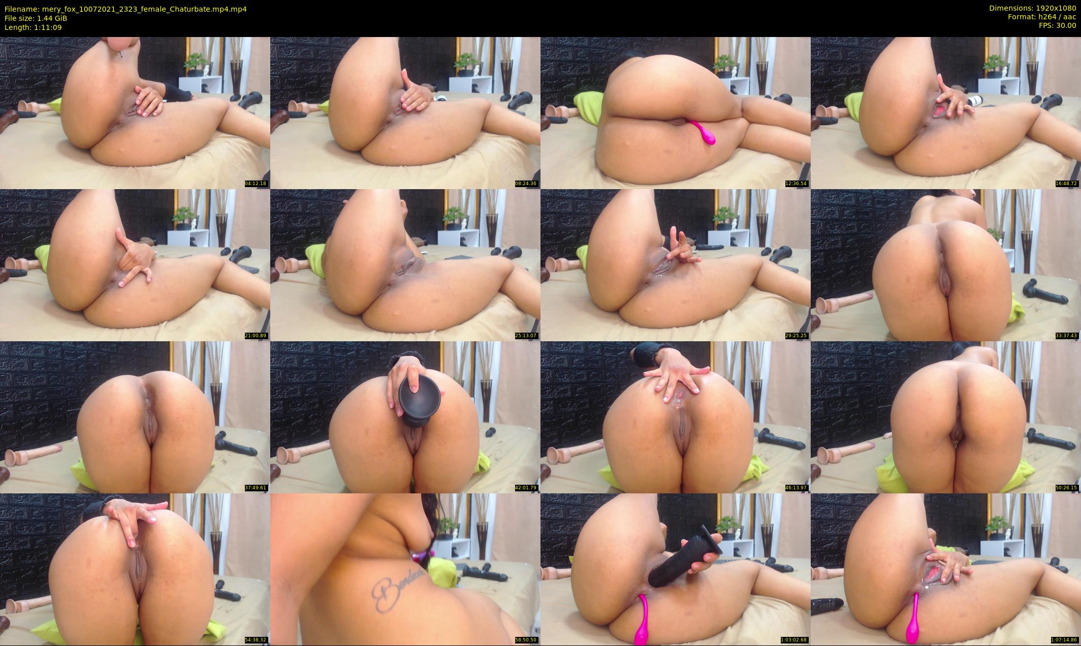 mery_fox — 72 minute Chaturbate female cam show recording, 1080p, Jul 10, 2021