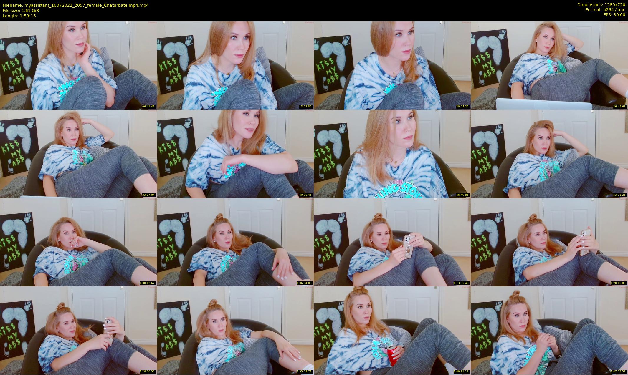 myassistant — 114 minute Chaturbate female cam show recording, 720p, Jul 10, 2021
