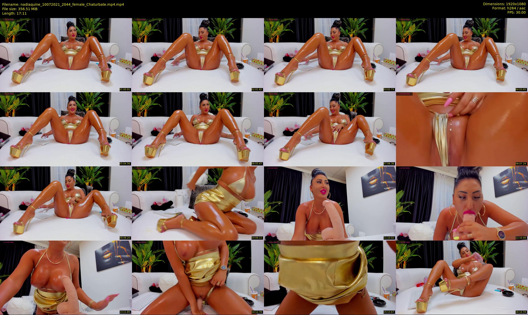 nadiaquine — 18 minute Chaturbate female cam show recording, 1080p, Jul 10, 2021
