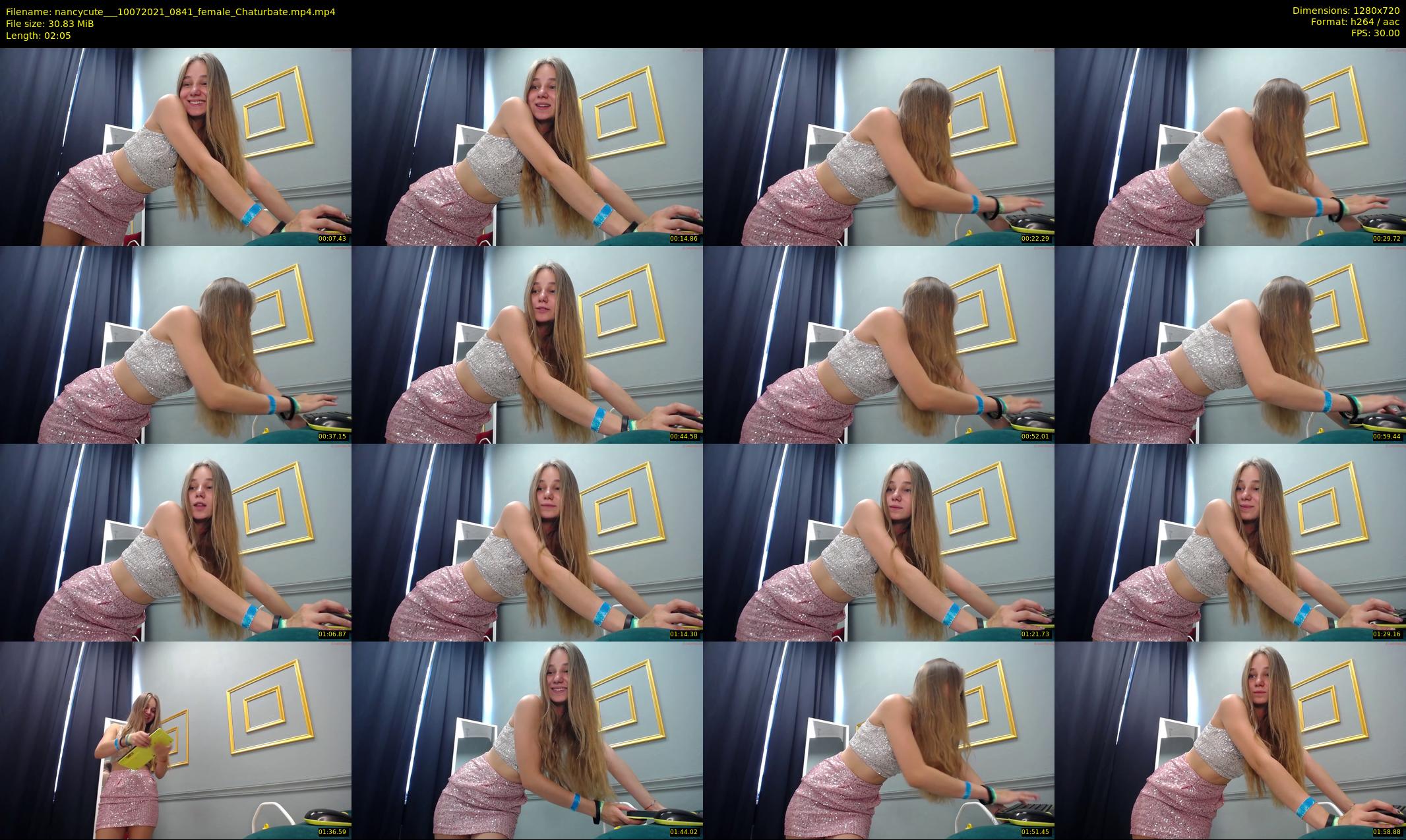 nancycute__ — 3 minute Chaturbate female cam show recording, 720p, Jul 10, 2021