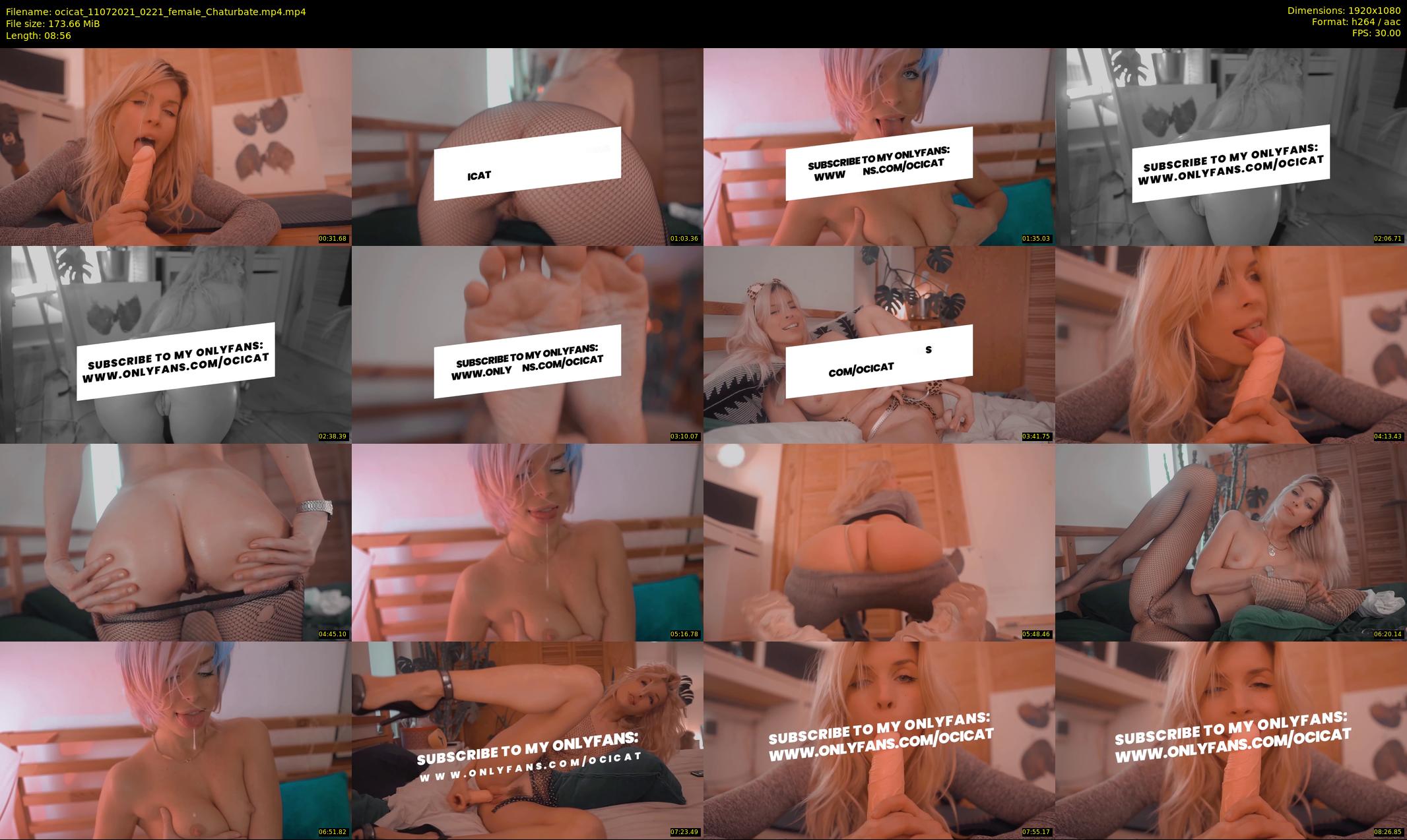 ocicat — 9 minute Chaturbate female cam show recording, 1080p, Jul 11, 2021