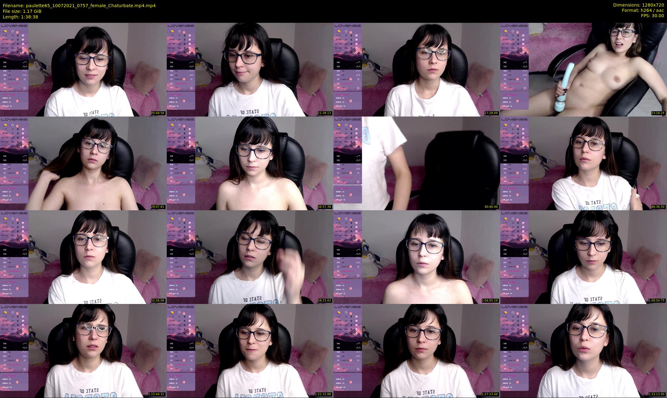 paulette65 — 99 minute Chaturbate female cam show recording, 720p, Jul 10, 2021