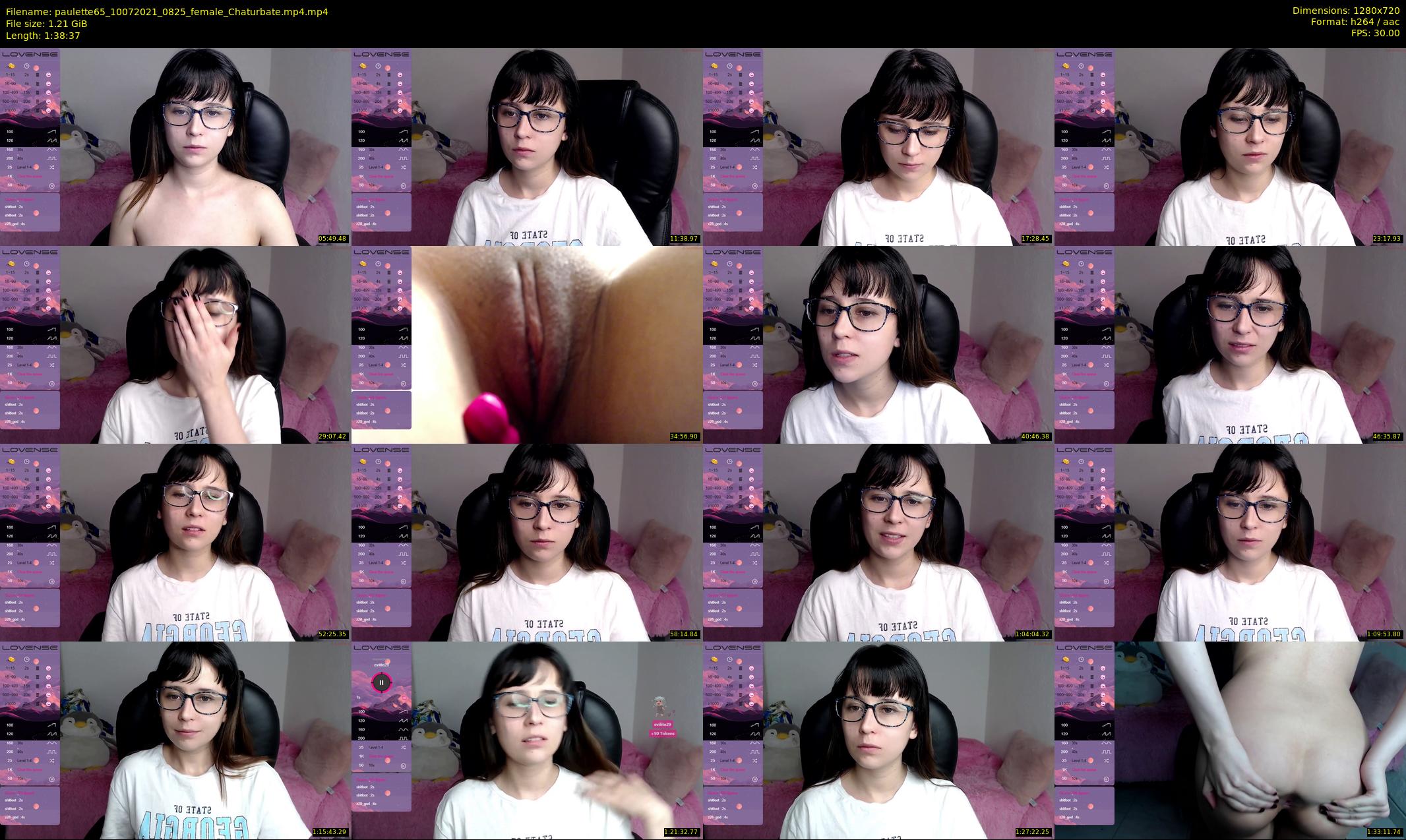 paulette65 — 99 minute Chaturbate female cam show recording, 720p, Jul 10, 2021