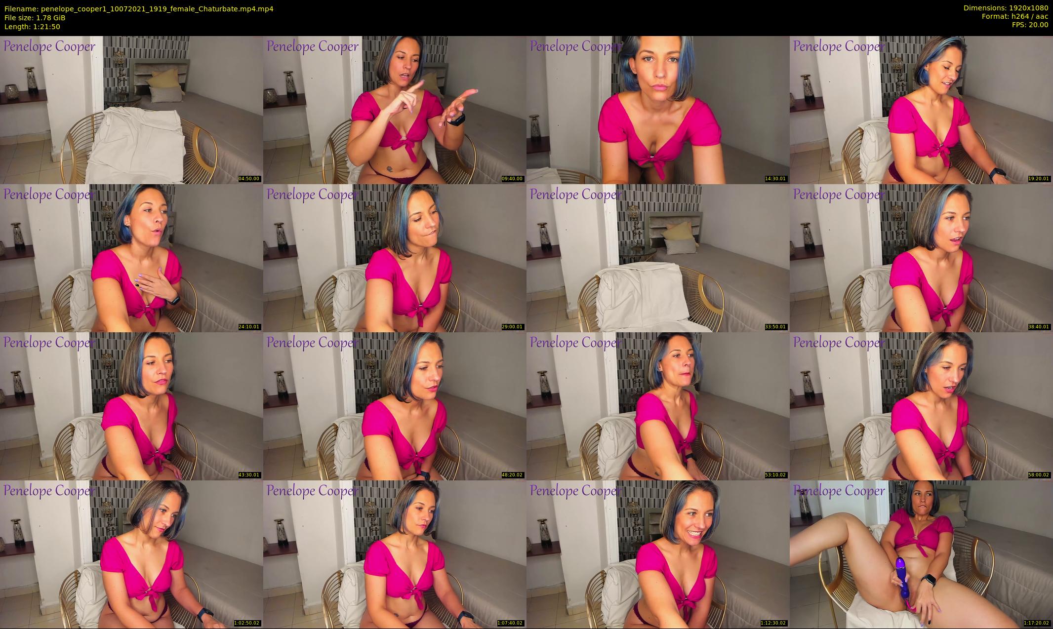 penelope_cooper1 — 82 minute Chaturbate female cam show recording, 1080p, Jul 10, 2021