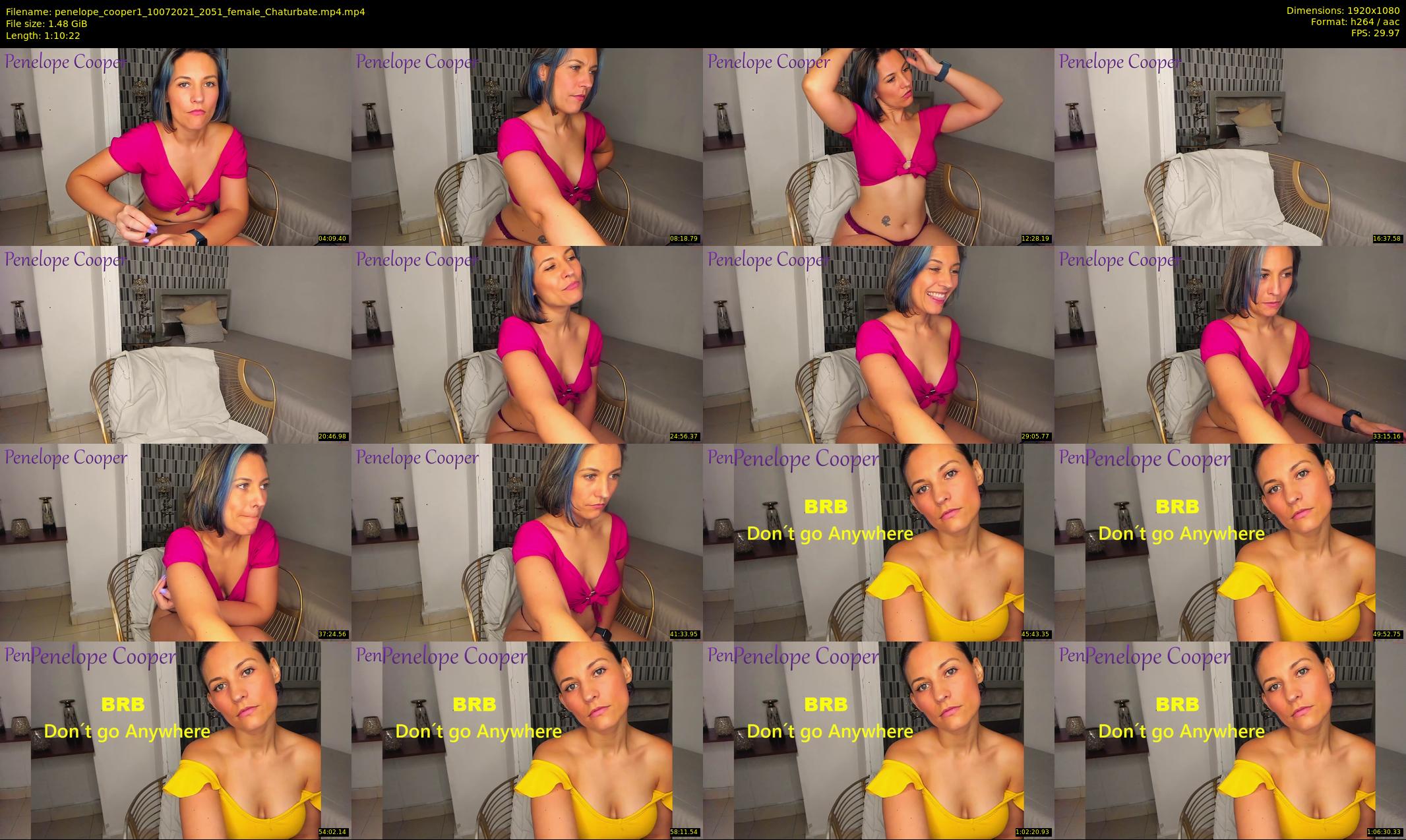 penelope_cooper1 — 71 minute Chaturbate female cam show recording, 1080p, Jul 10, 2021