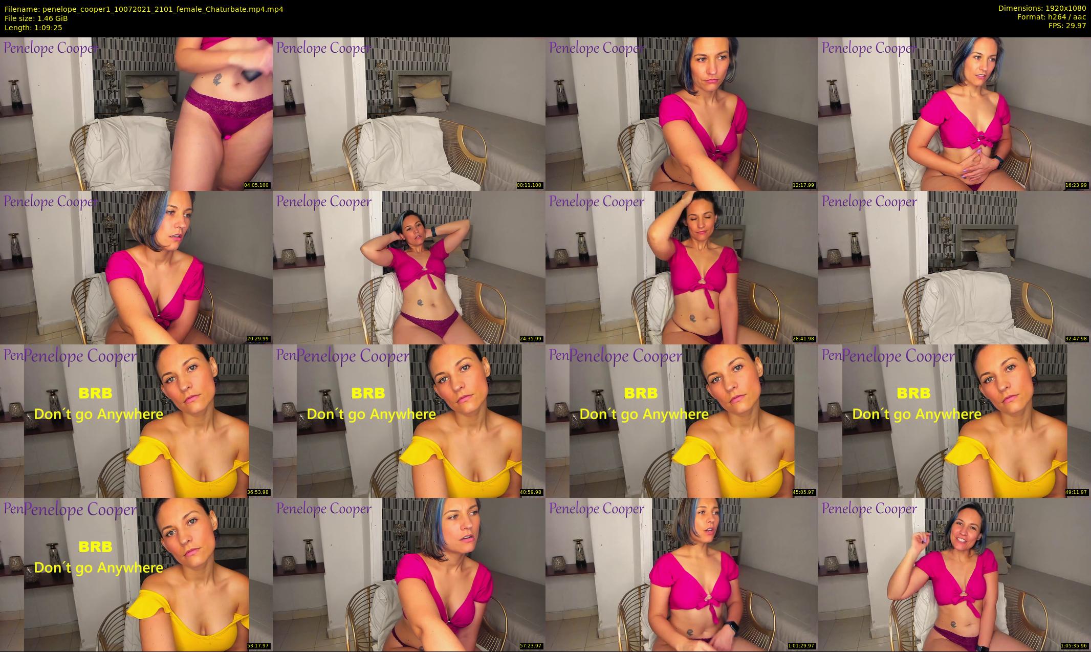 penelope_cooper1 — 70 minute Chaturbate female cam show recording, 1080p, Jul 10, 2021