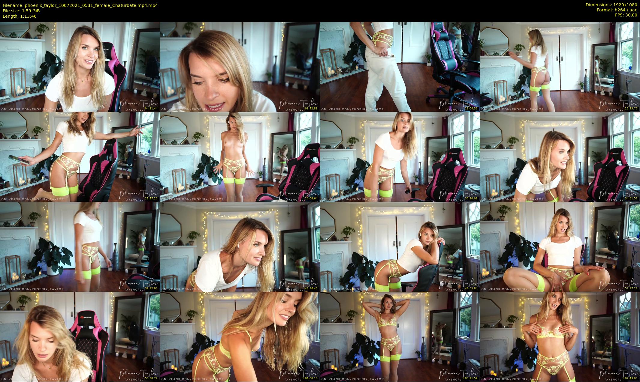 phoenix_taylor — 74 minute Chaturbate female cam show recording, 1080p, Jul 10, 2021