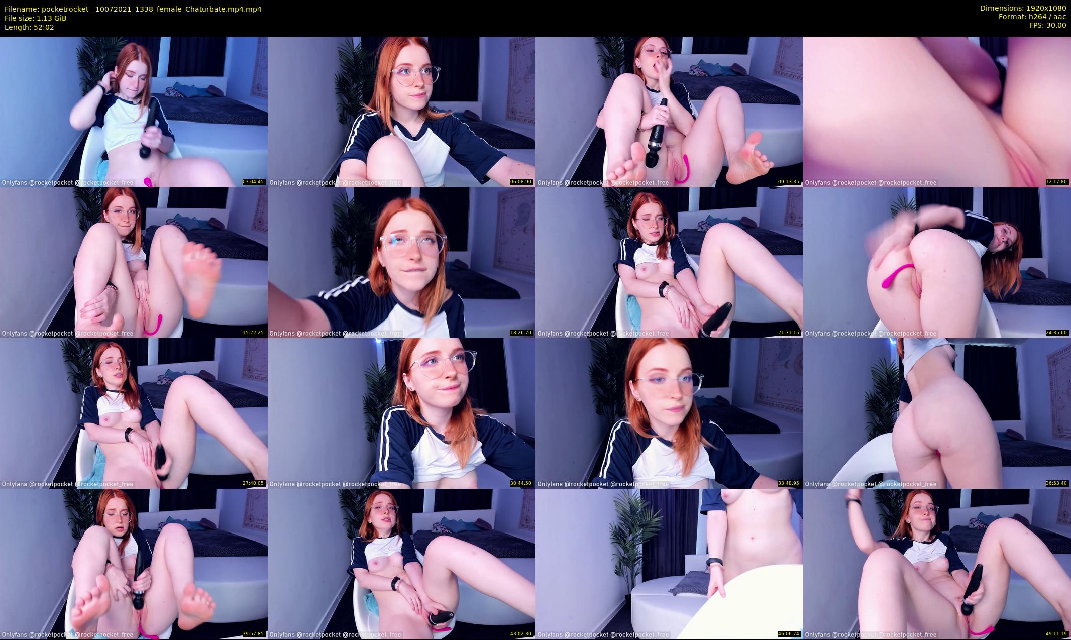 pocketrocket_ — 53 minute Chaturbate female cam show recording, 1080p, Jul 10, 2021