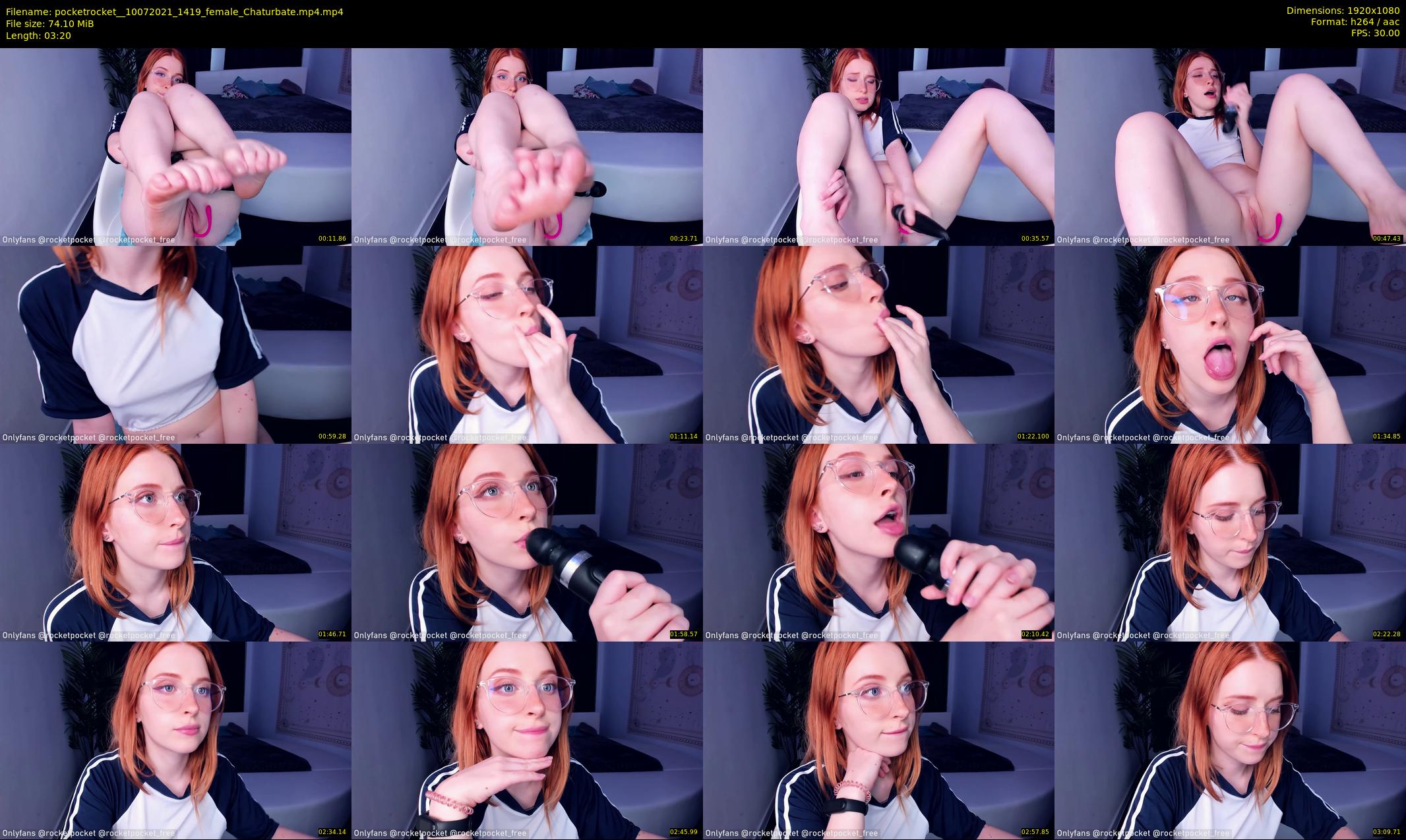 pocketrocket_ — 4 minute Chaturbate female cam show recording, 1080p, Jul 10, 2021