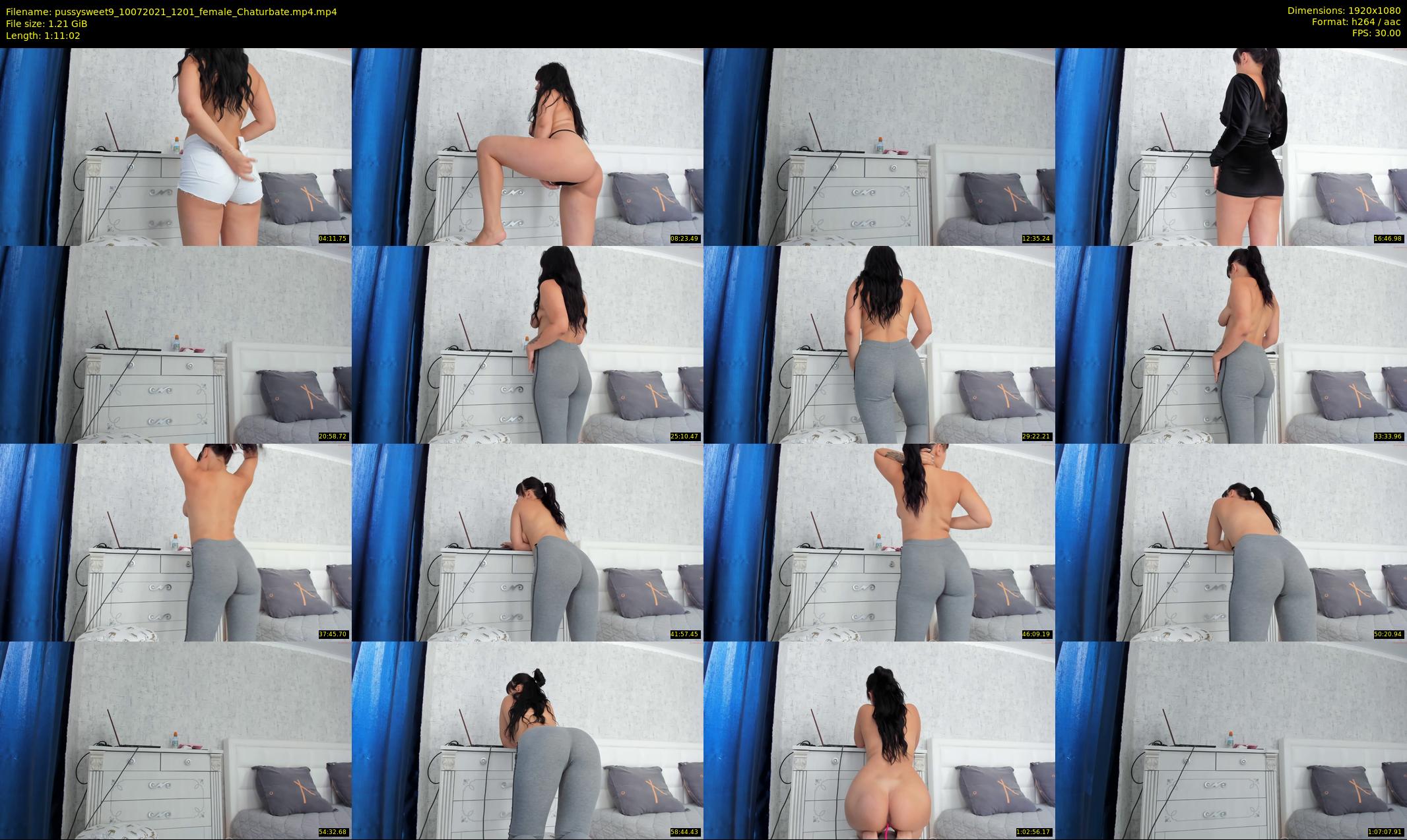 pussysweet9 — 72 minute Chaturbate female cam show recording, 1080p, Jul 10, 2021
