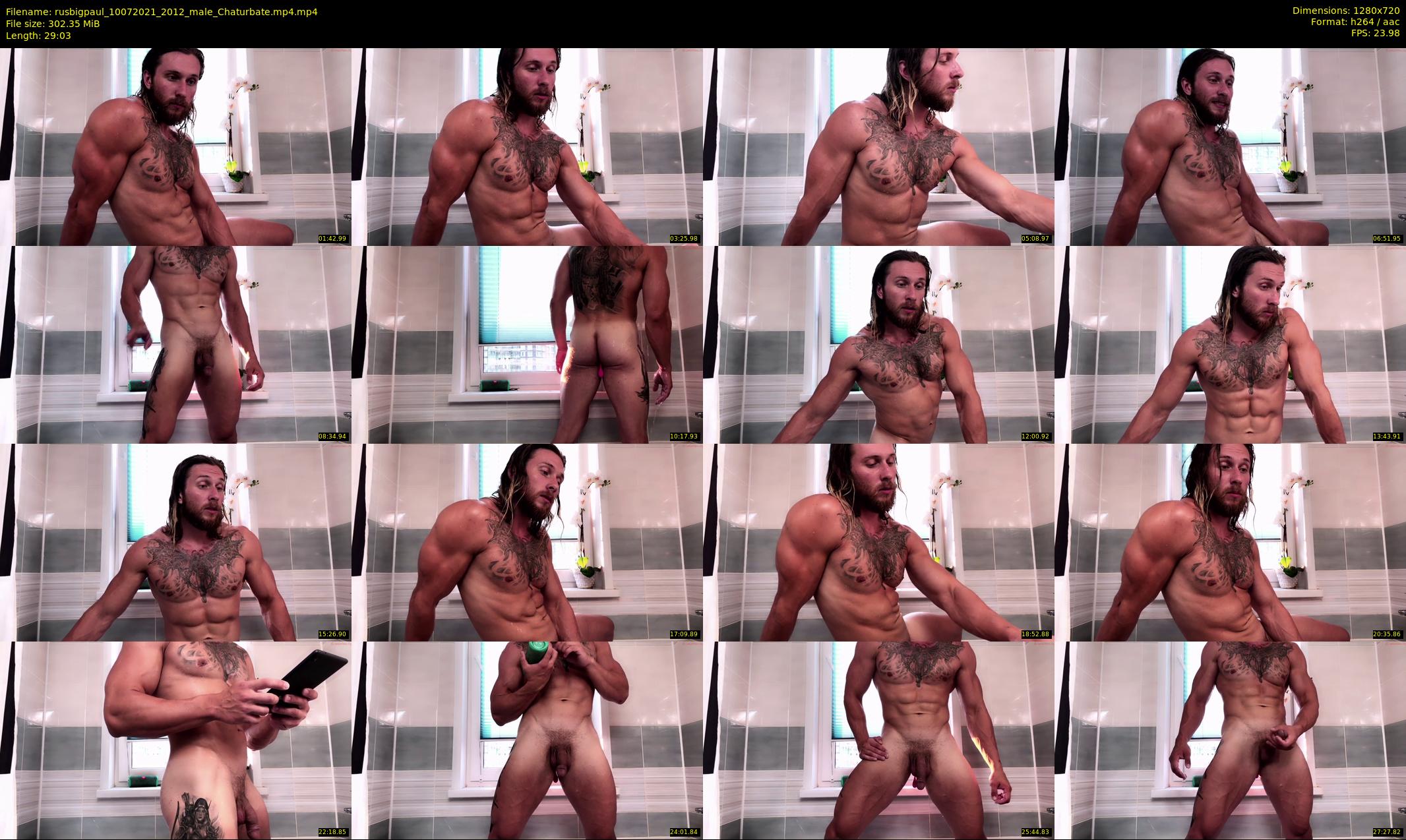 rusbigpaul — 30 minute Chaturbate male cam show recording, 720p, Jul 10, 2021