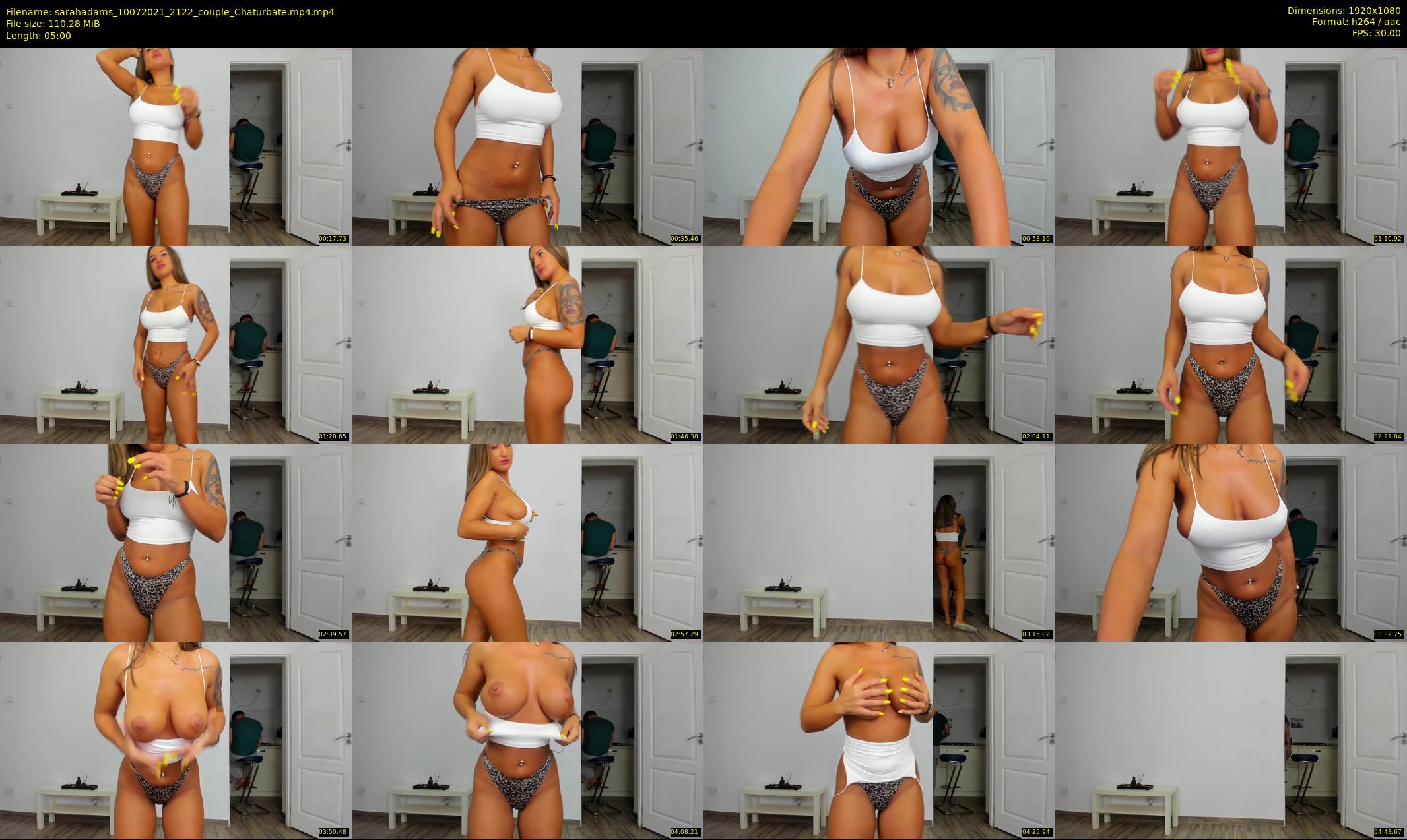 sarahadams — 5 minute Chaturbate female cam show recording, 1080p, Jul 10, 2021