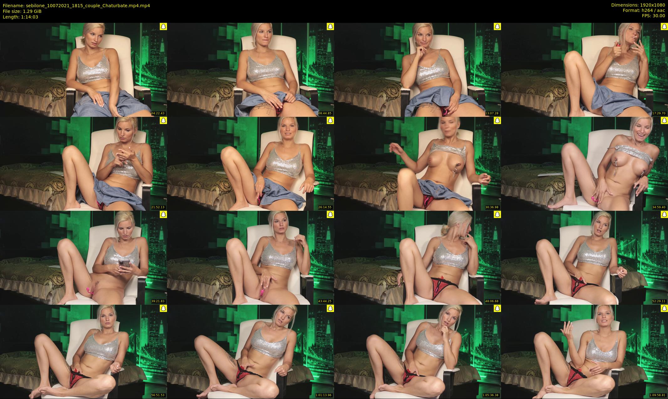 sebilone — 75 minute Chaturbate couple cam show recording, 1080p, Jul 10, 2021