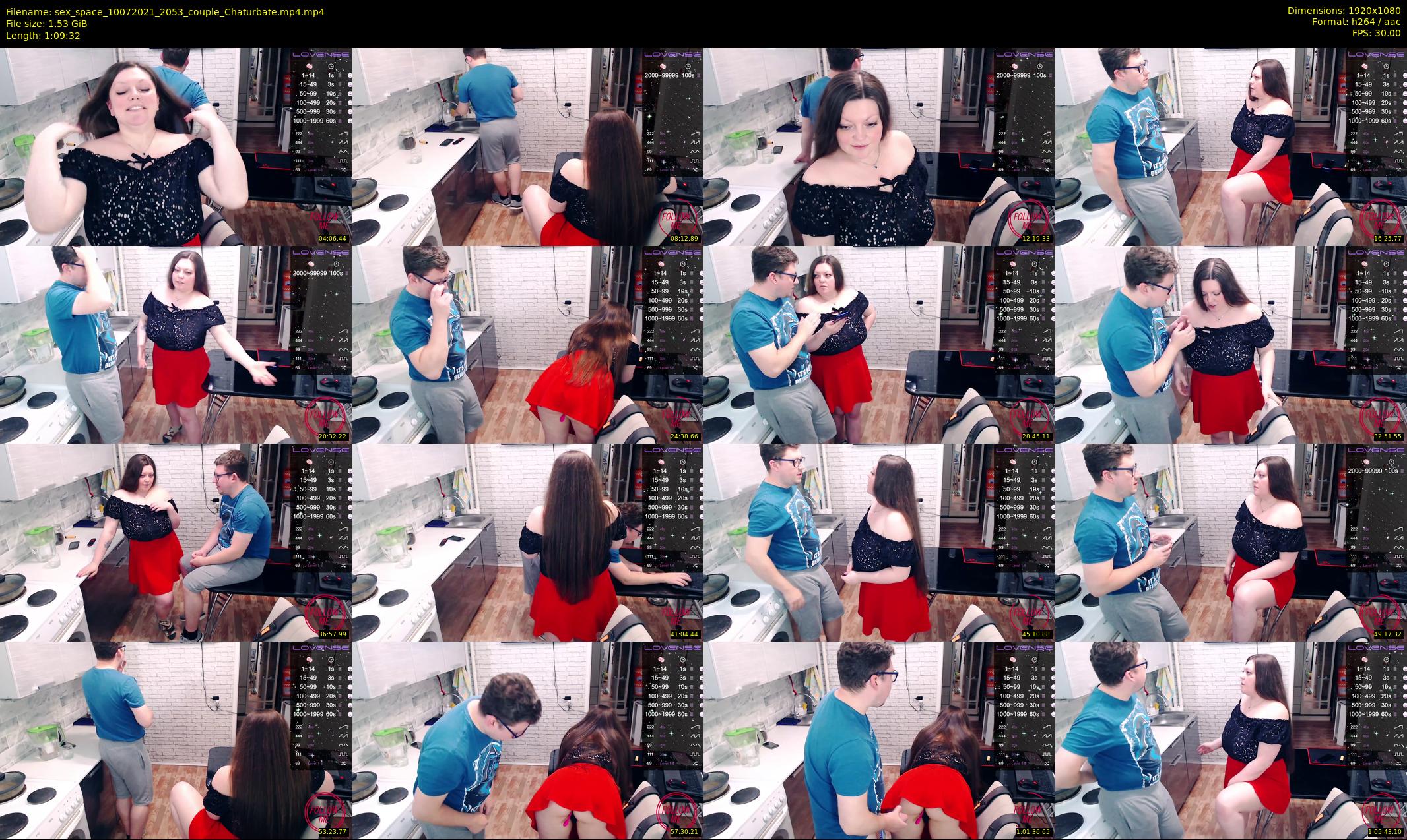 sex_space — 70 minute Chaturbate couple cam show recording, 1080p, Jul 10, 2021