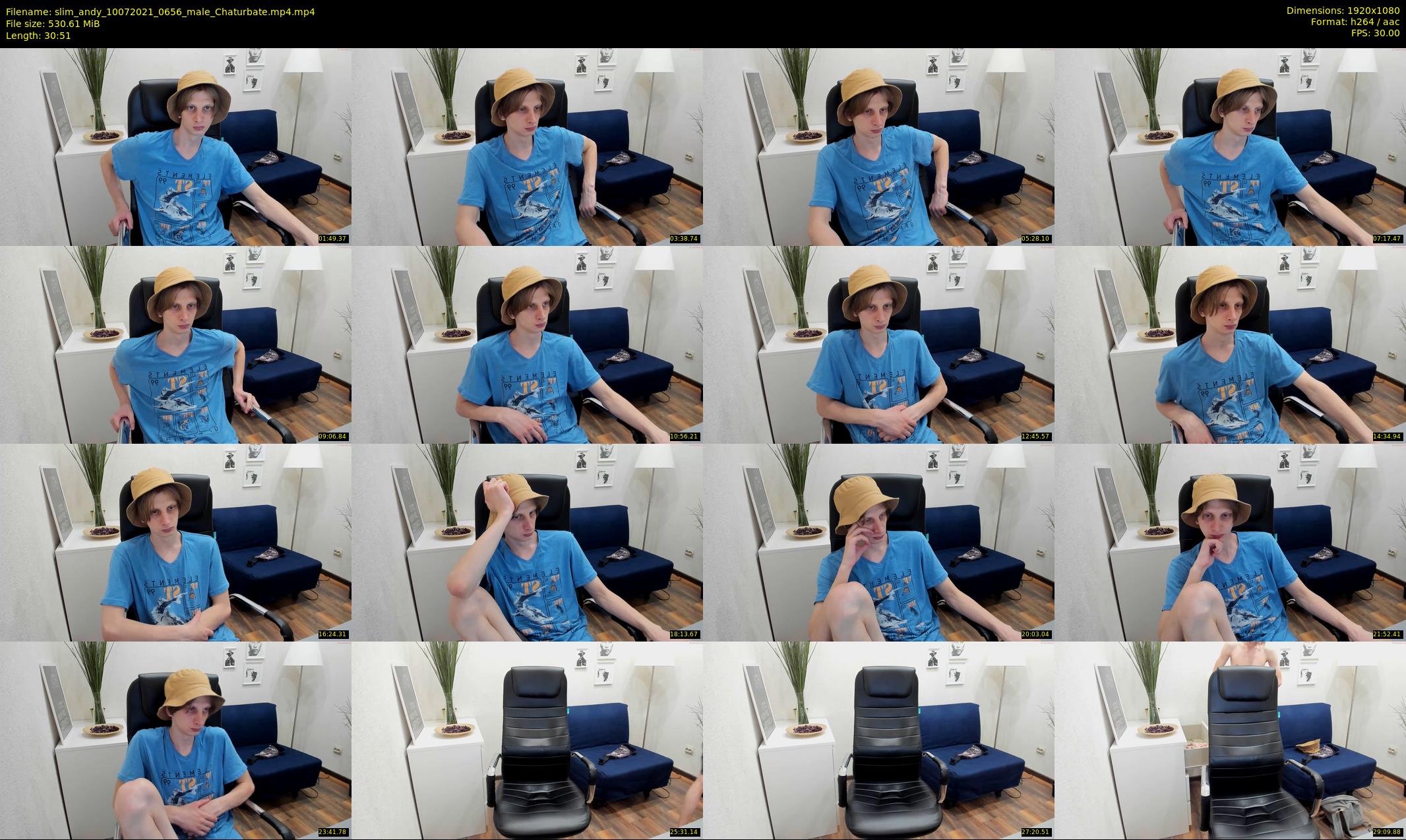 slim_andy — 31 minute Chaturbate male cam show recording, 1080p, Jul 10, 2021