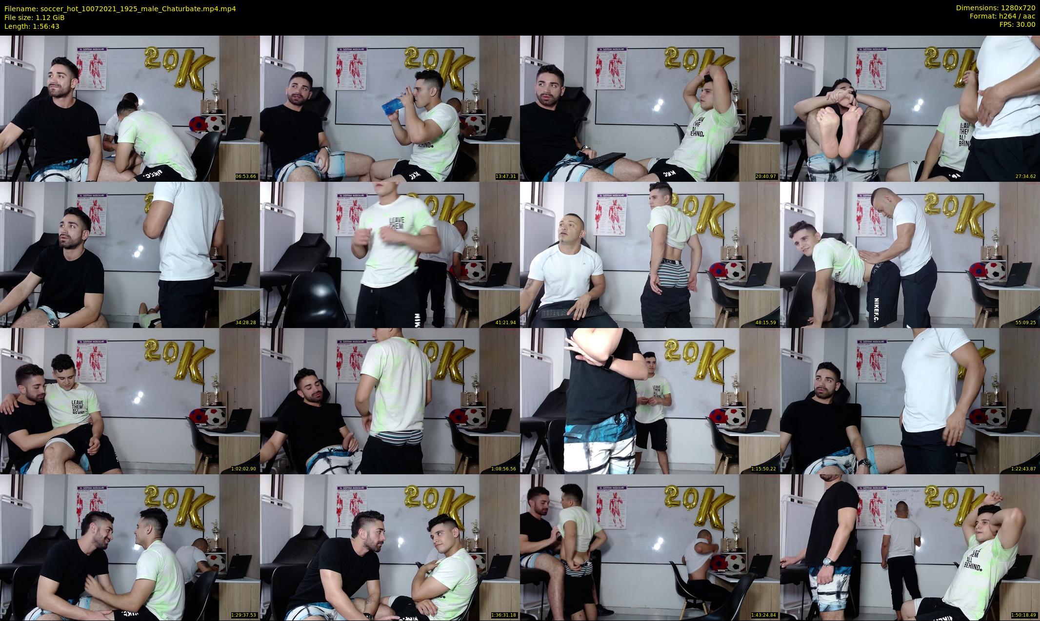 soccer_hot — 117 minute Chaturbate male cam show recording, 720p, Jul 10, 2021