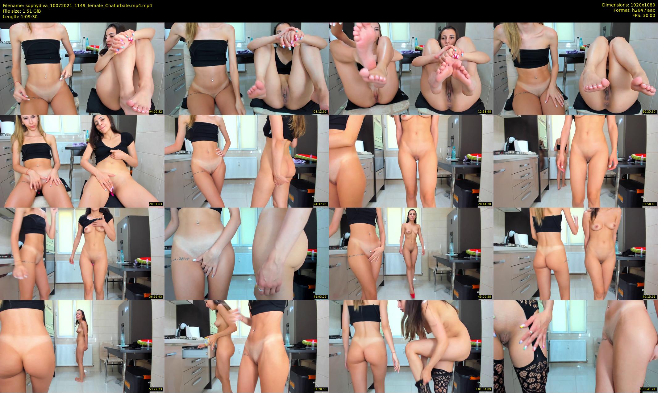 sophydiva — 70 minute Chaturbate female cam show recording, 1080p, Jul 10, 2021