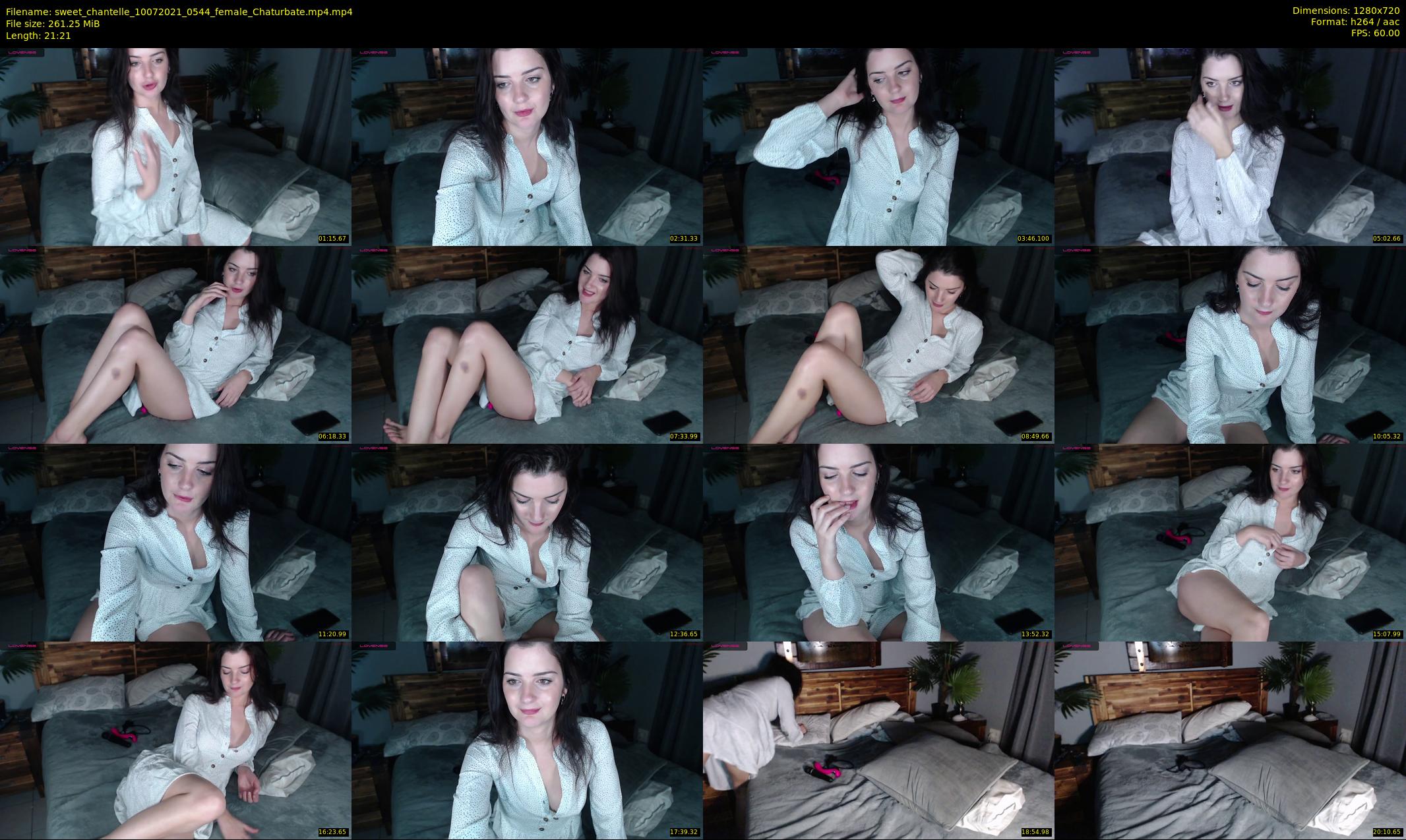 sweet_chantelle — 22 minute Chaturbate female cam show recording, 720p, Jul 10, 2021