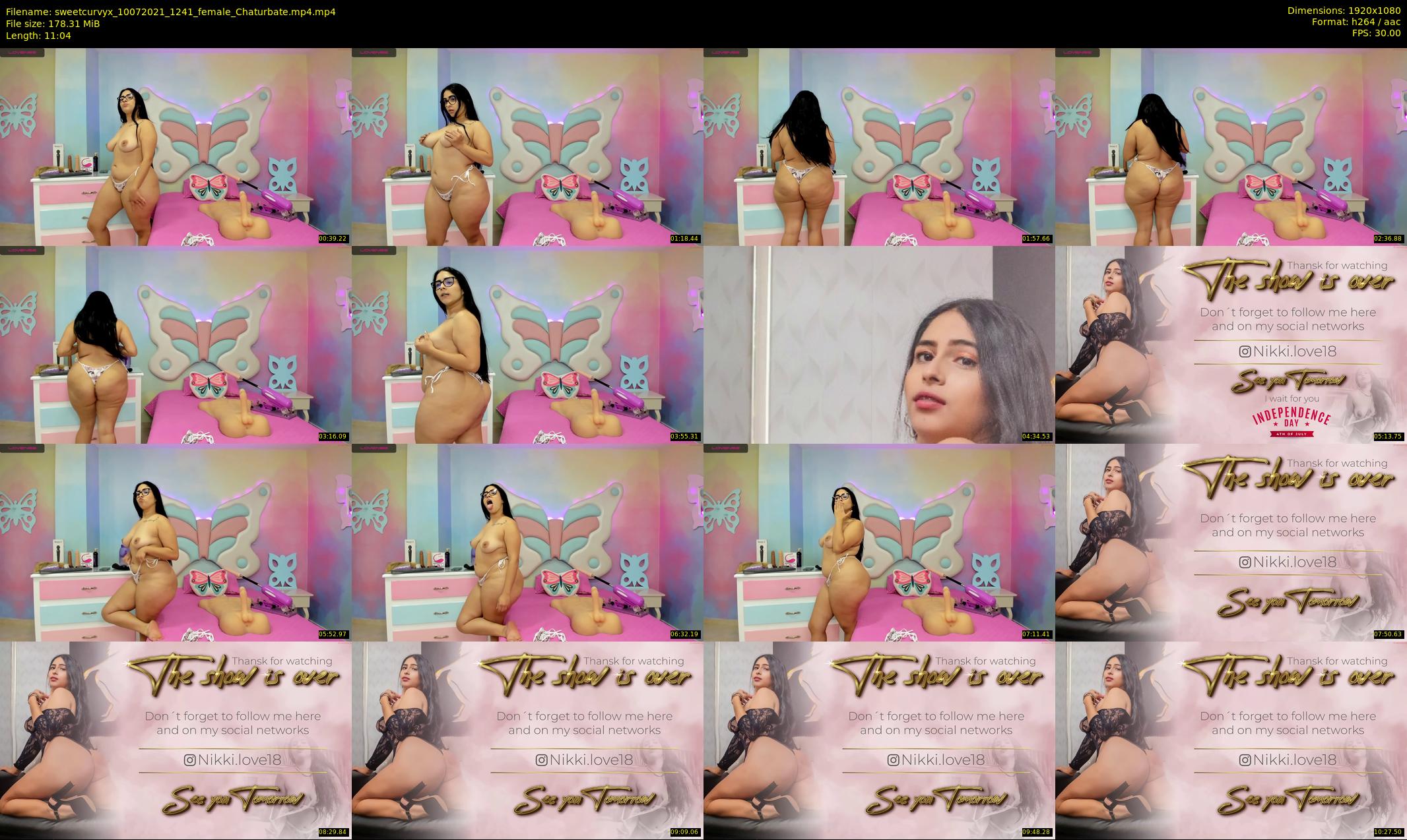 sweetcurvyx — 12 minute Chaturbate couple cam show recording, 1080p, Jul 10, 2021