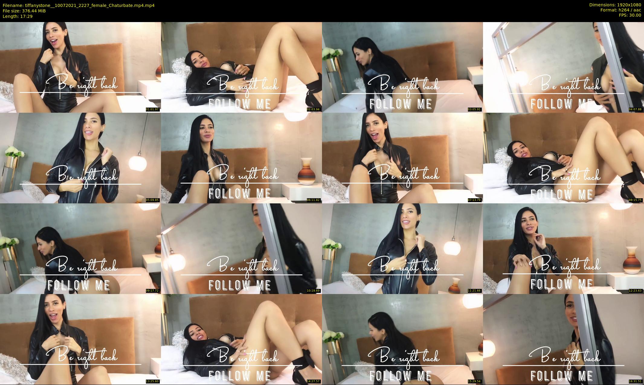 tiffanystone_ — 18 minute Chaturbate female cam show recording, 1080p, Jul 10, 2021