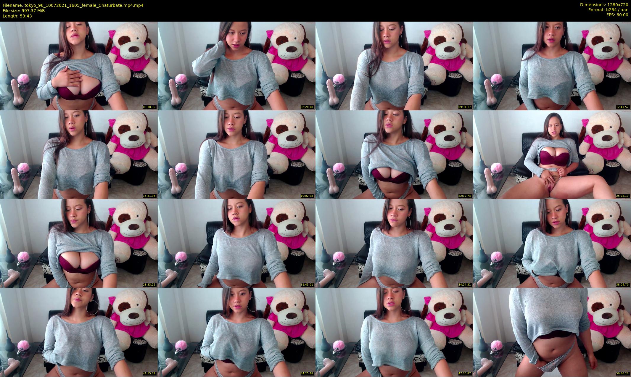 tokyo_96 — 54 minute Chaturbate female cam show recording, 720p, Jul 10, 2021