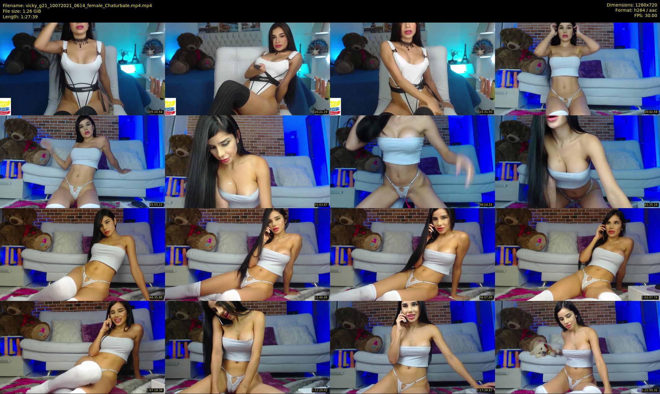 vicky_g21 — 88 minute Chaturbate female cam show recording, 720p, Jul 10, 2021