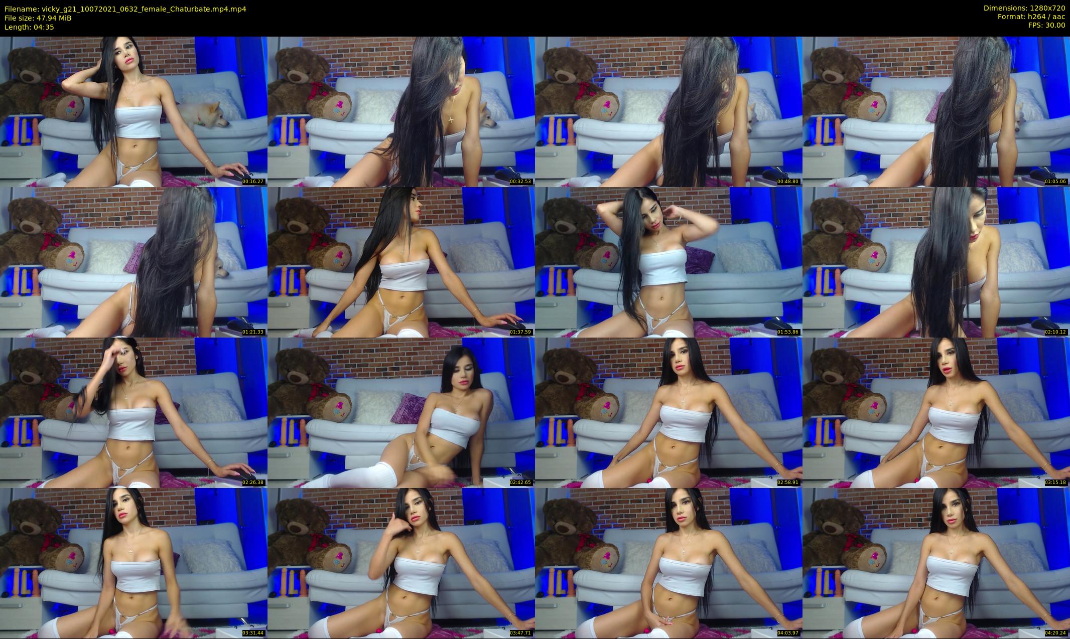 vicky_g21 — 5 minute Chaturbate female cam show recording, 720p, Jul 10, 2021