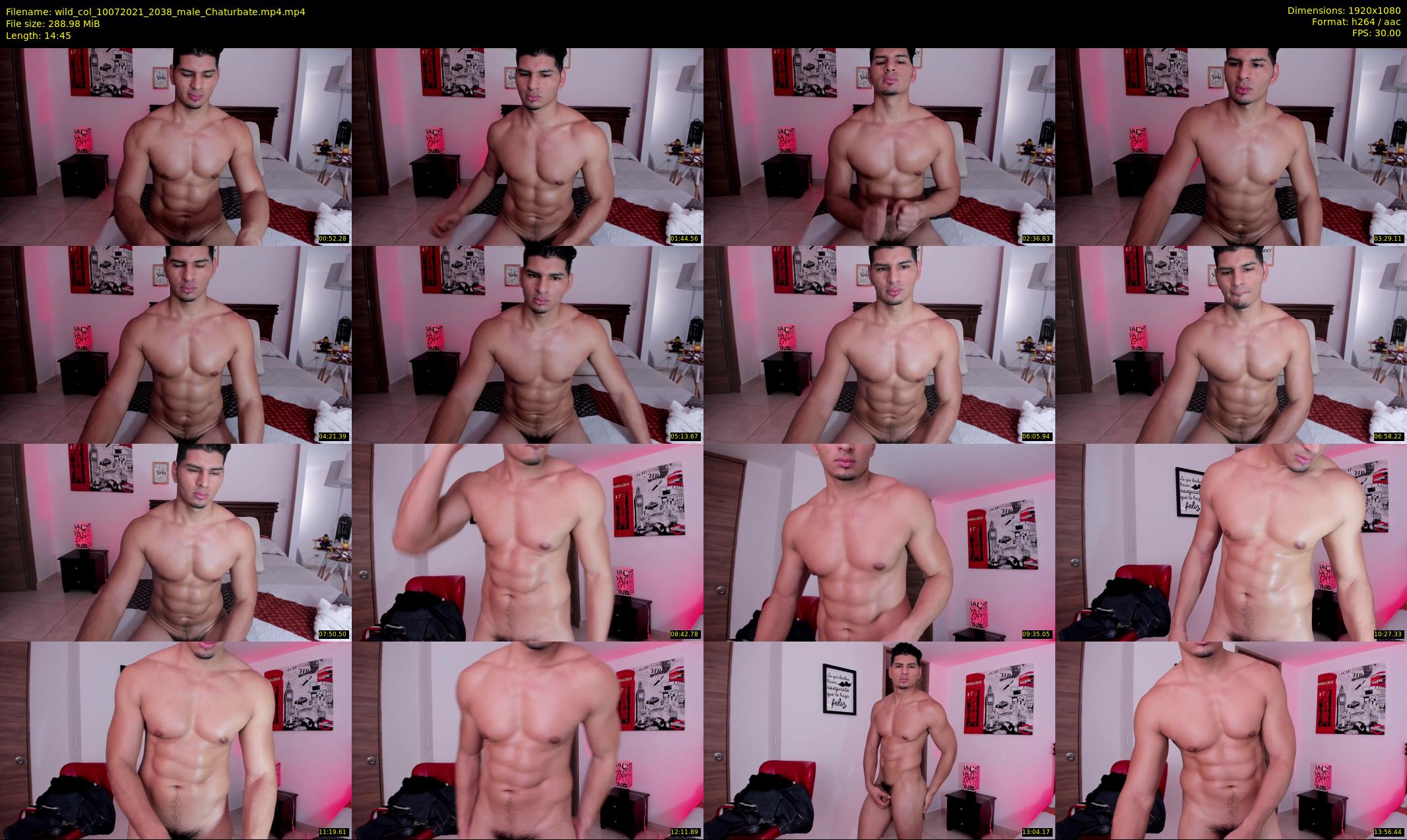 wild_col — 15 minute Chaturbate male cam show recording, 1080p, Jul 10, 2021