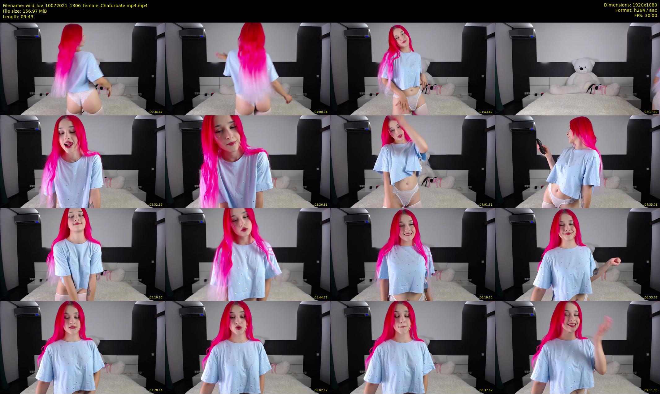wild_lov — 10 minute Chaturbate female cam show recording, 1080p, Jul 10, 2021