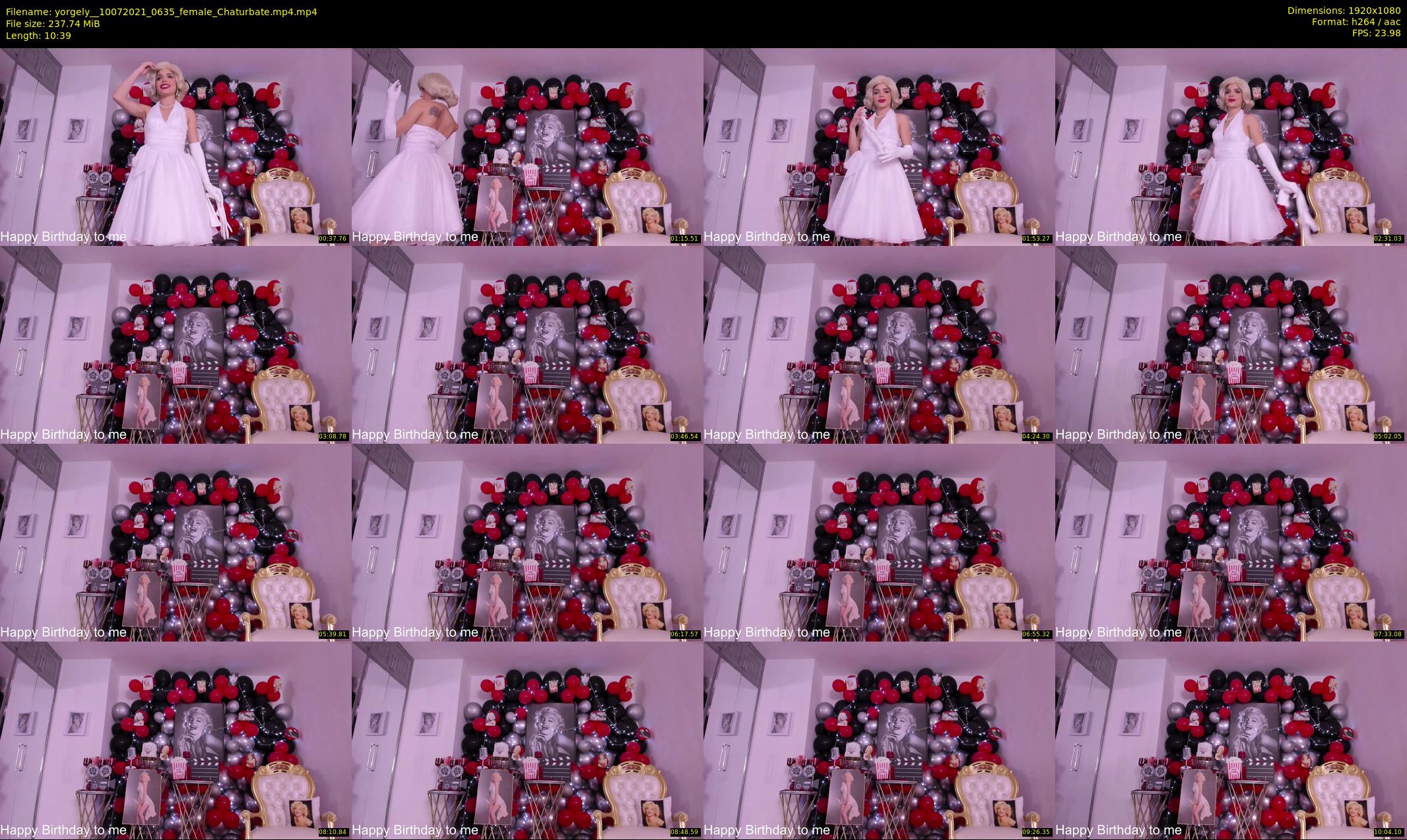 yorgely_ — 11 minute Chaturbate female cam show recording, 1080p, Jul 10, 2021