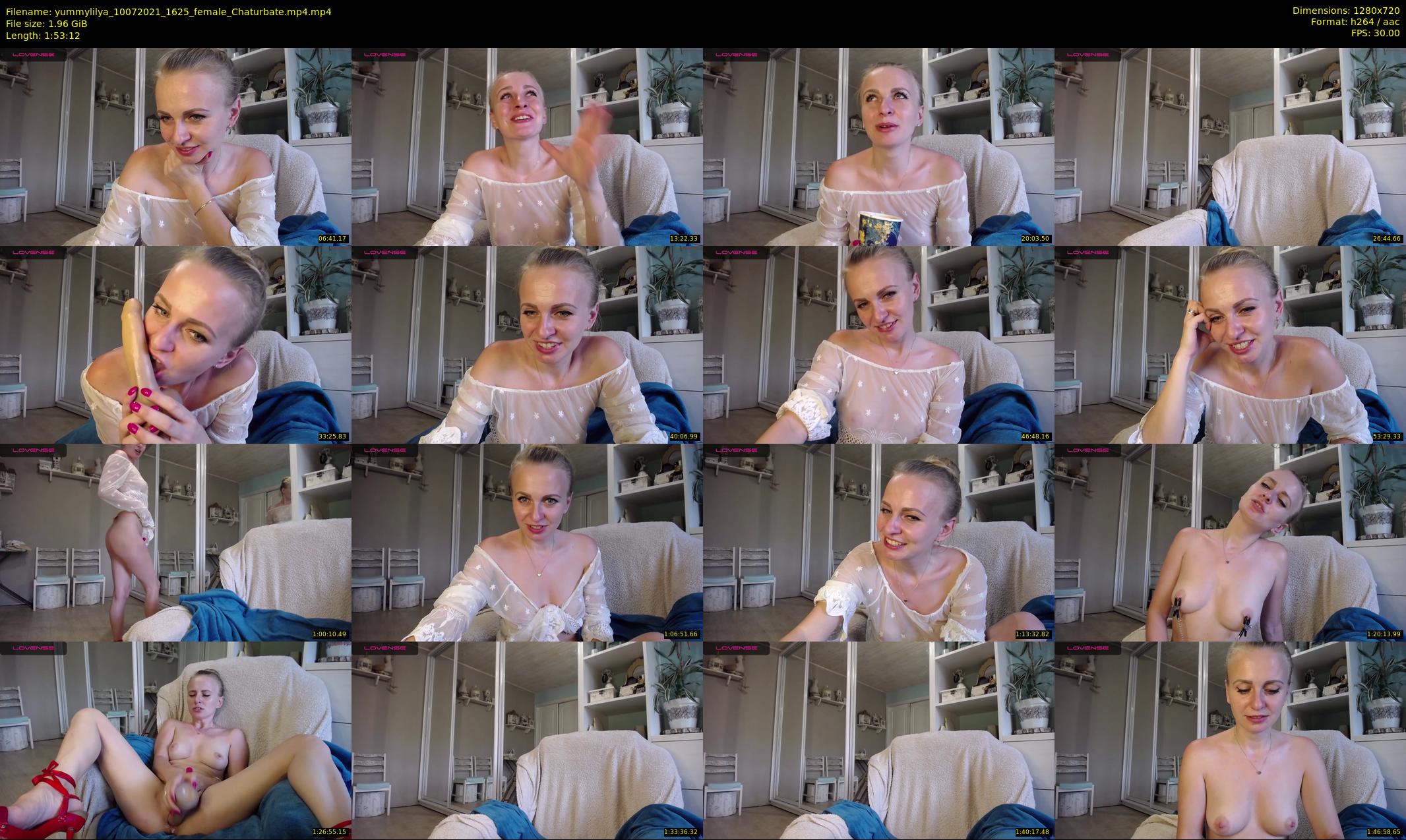 yummylilya — 114 minute Chaturbate female cam show recording, 720p, Jul 10, 2021