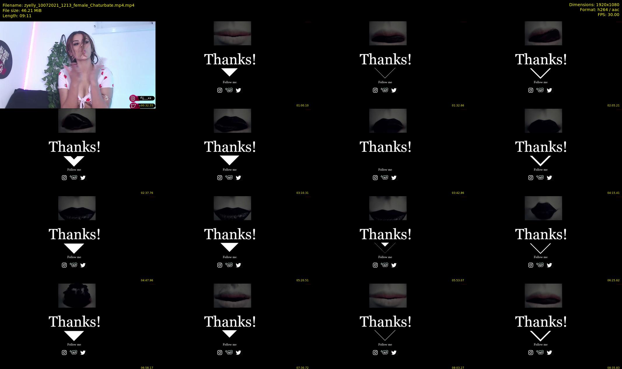 zyelly — 10 minute Chaturbate female cam show recording, 1080p, Jul 10, 2021