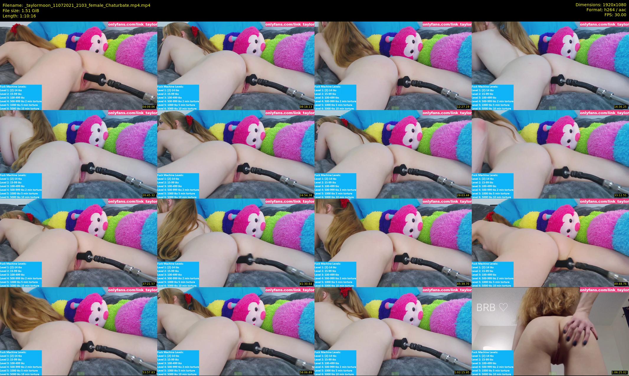 _taylormoon — 71 minute Chaturbate female cam show recording, 1080p, Jul 11, 2021
