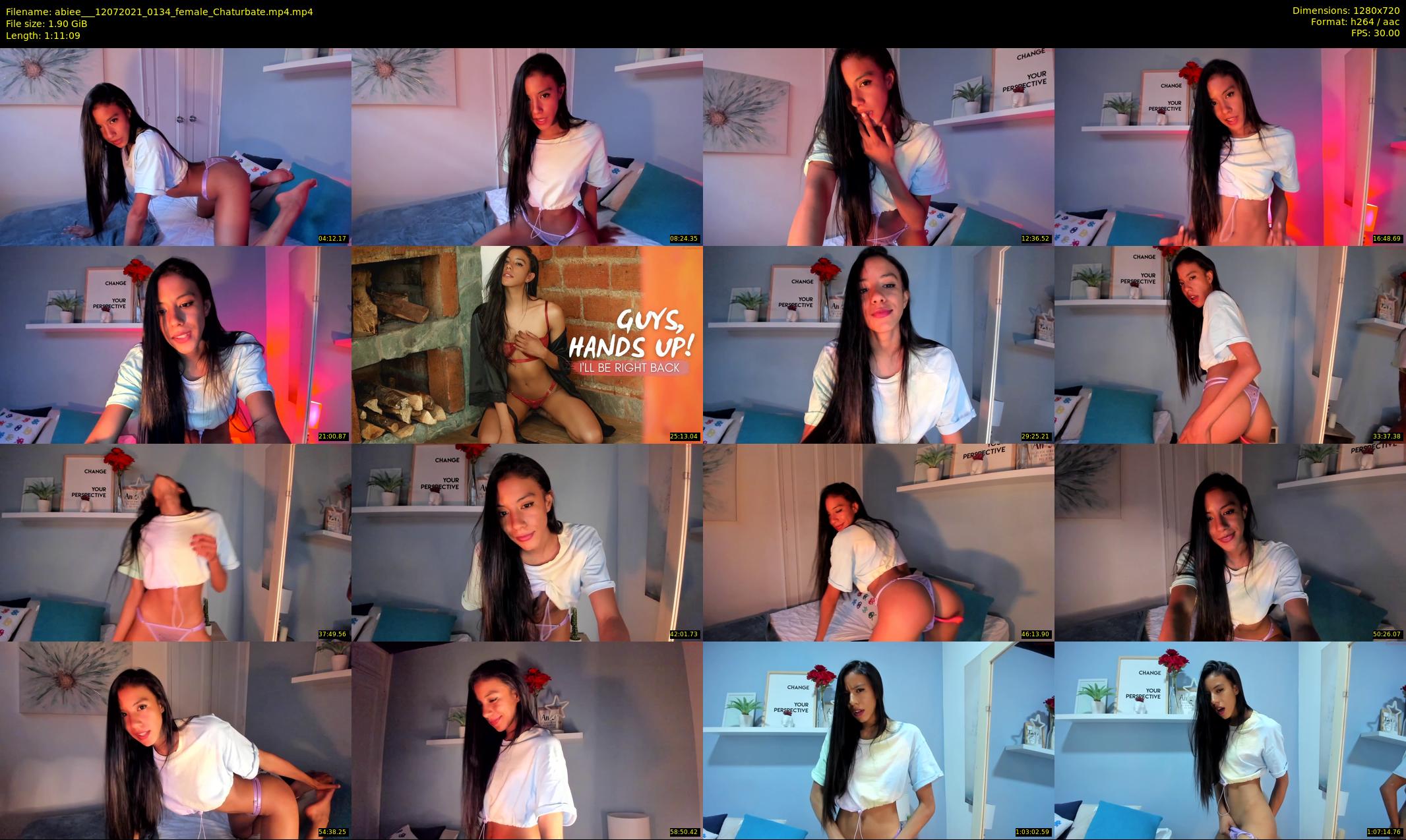 abiee__ — 72 minute Chaturbate female cam show recording, 720p, Jul 12, 2021
