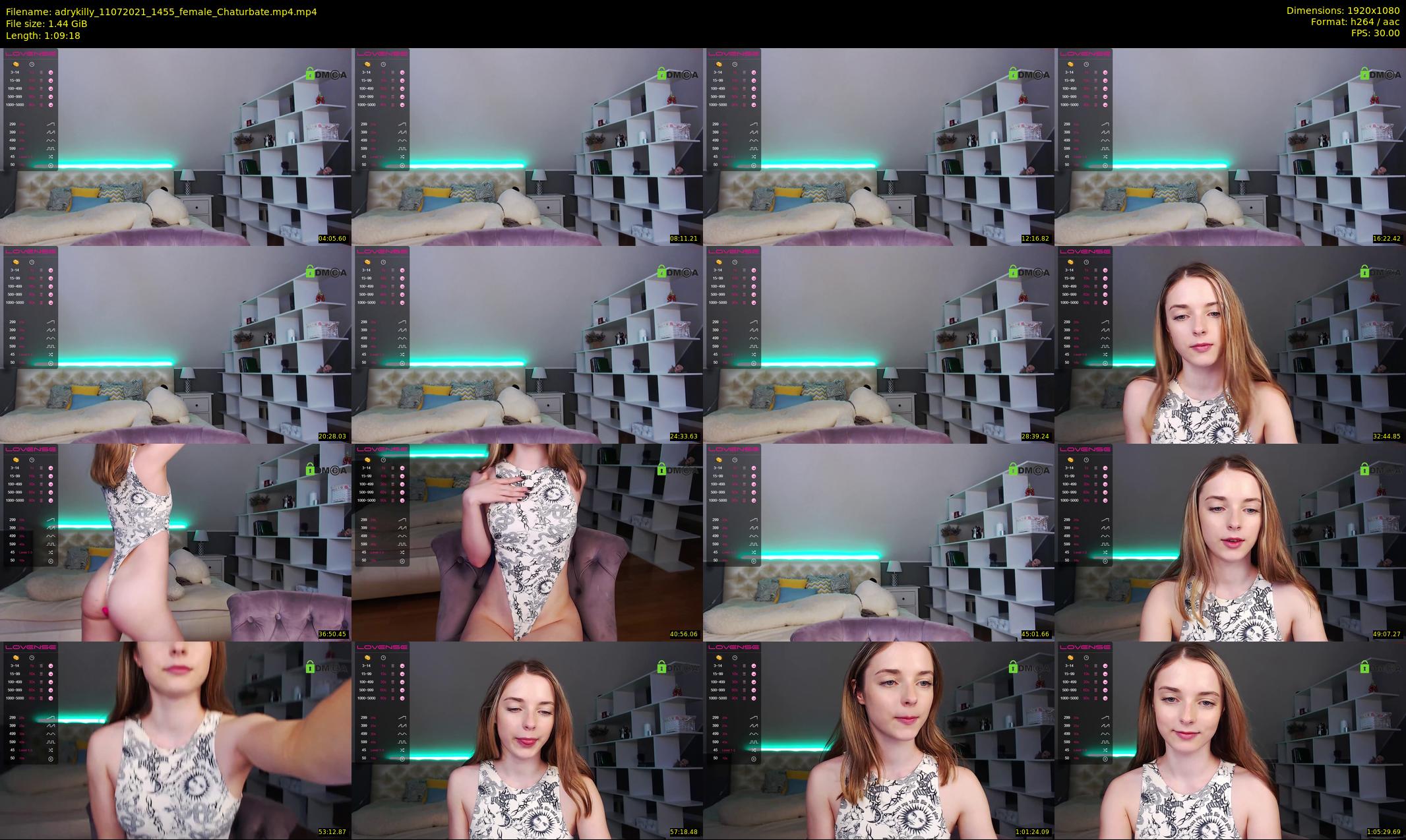 adrykilly — 70 minute Chaturbate female cam show recording, 1080p, Jul 11, 2021