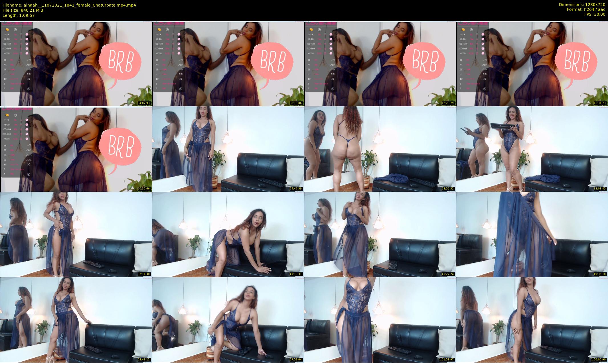 ainaah_ — 70 minute Chaturbate female cam show recording, 720p, Jul 11, 2021