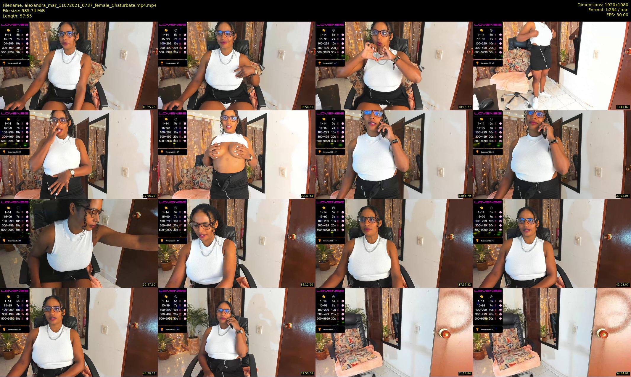 alexandra_mar — 58 minute Chaturbate female cam show recording, 1080p, Jul 11, 2021