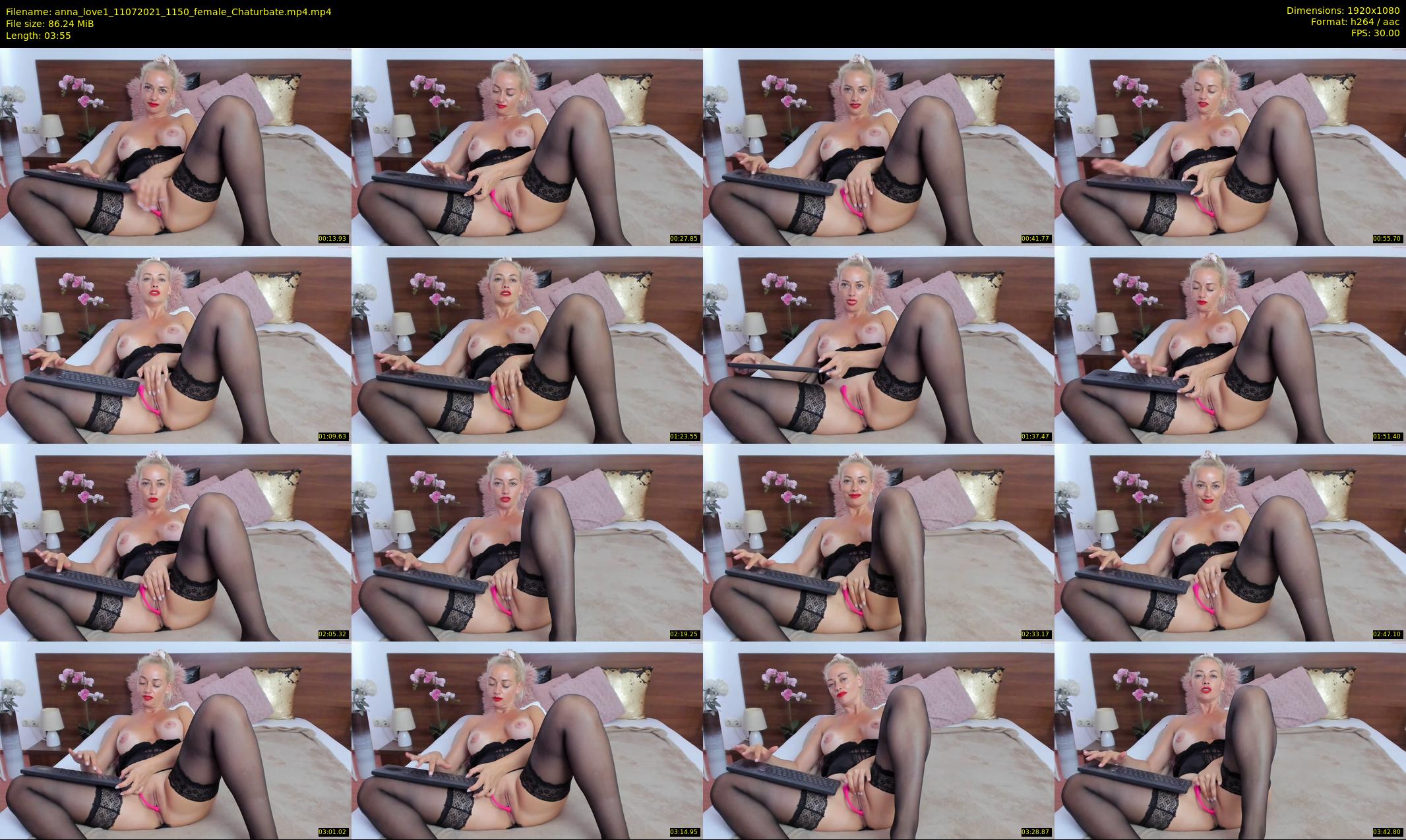 anna_love1 — 4 minute Chaturbate female cam show recording, 1080p, Jul 11, 2021