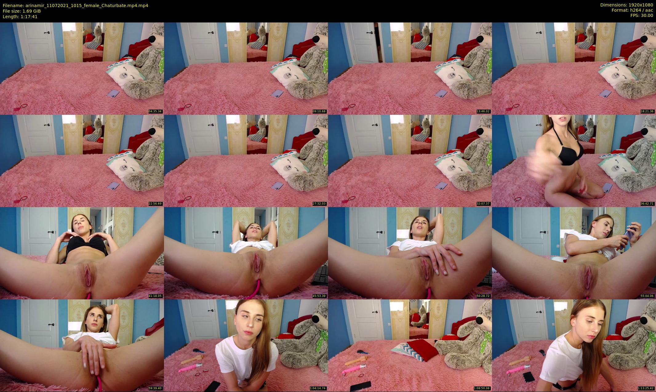 arinamir — 78 minute Chaturbate female cam show recording, 1080p, Jul 11, 2021