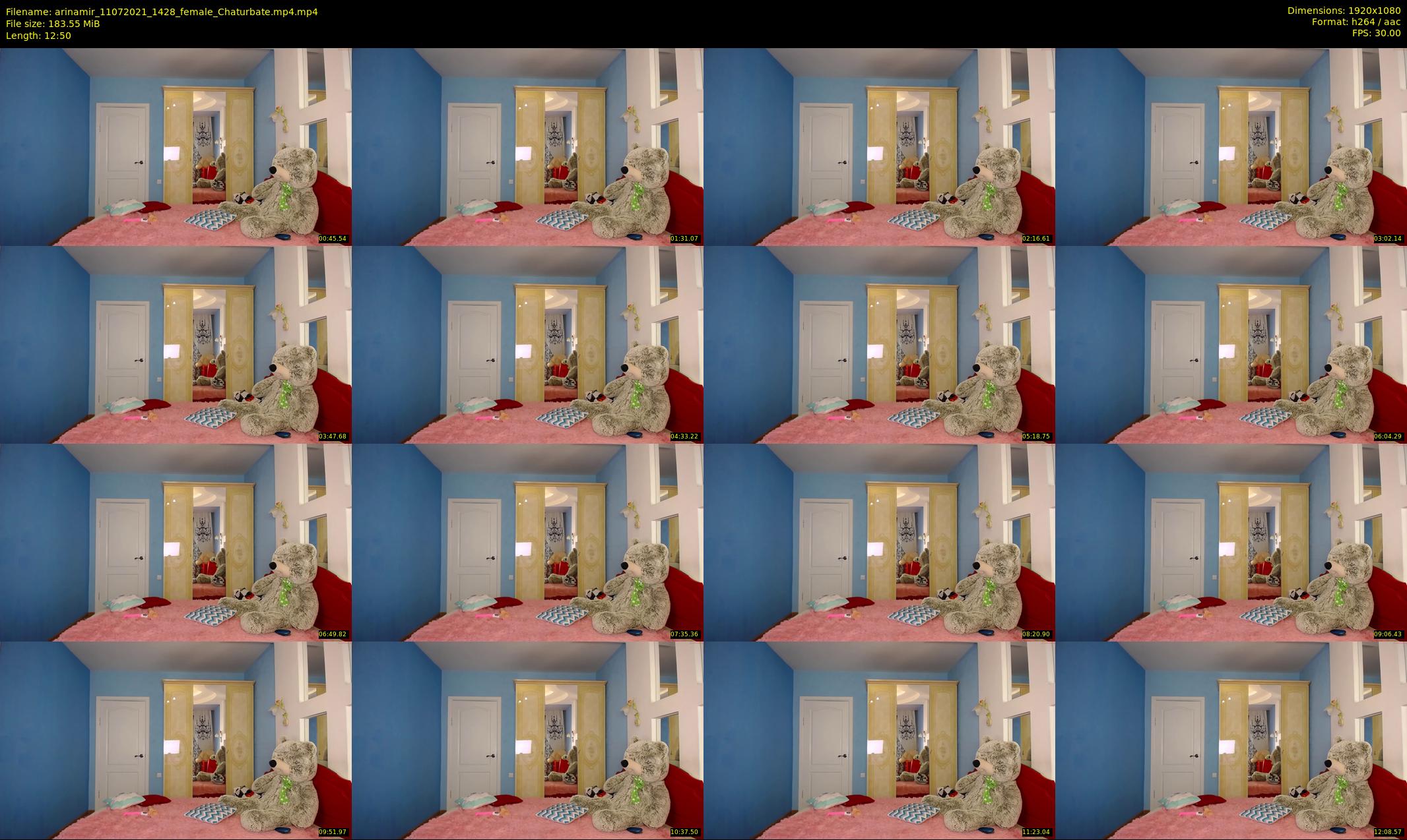 arinamir — 13 minute Chaturbate female cam show recording, 1080p, Jul 11, 2021