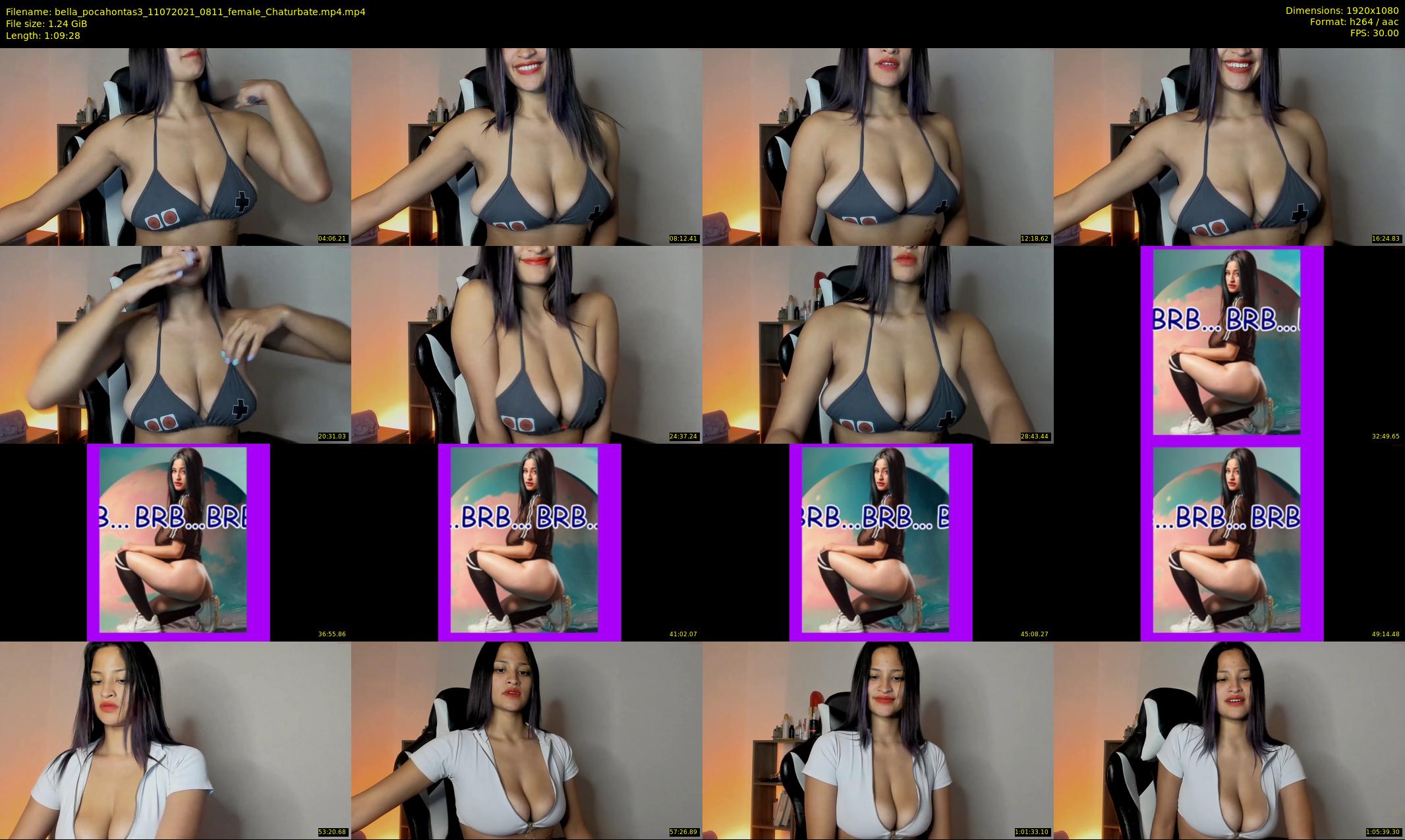 bella_pocahontas3 — 70 minute Chaturbate female cam show recording, 1080p, Jul 11, 2021