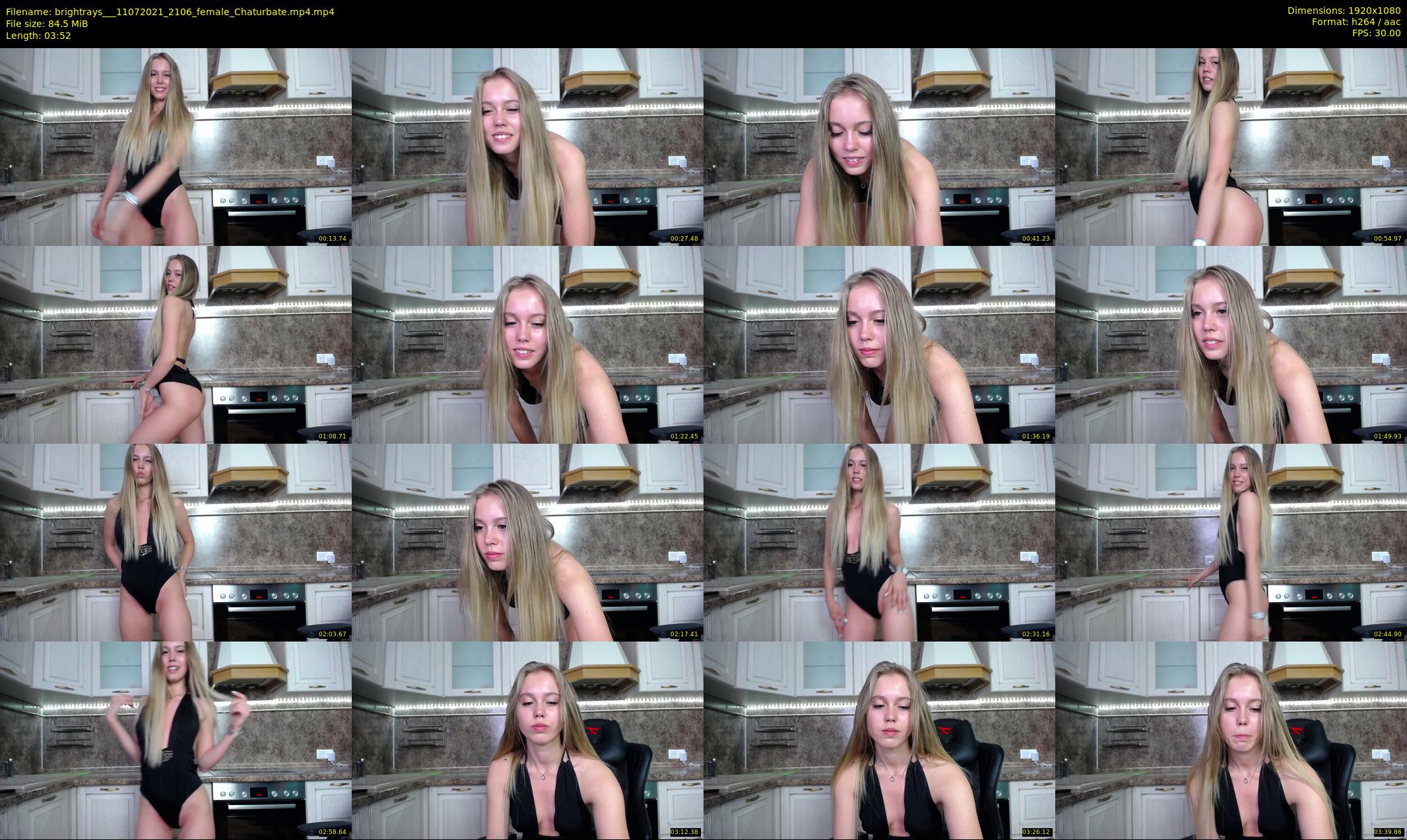brightrays__ — 4 minute Chaturbate female cam show recording, 1080p, Jul 11, 2021
