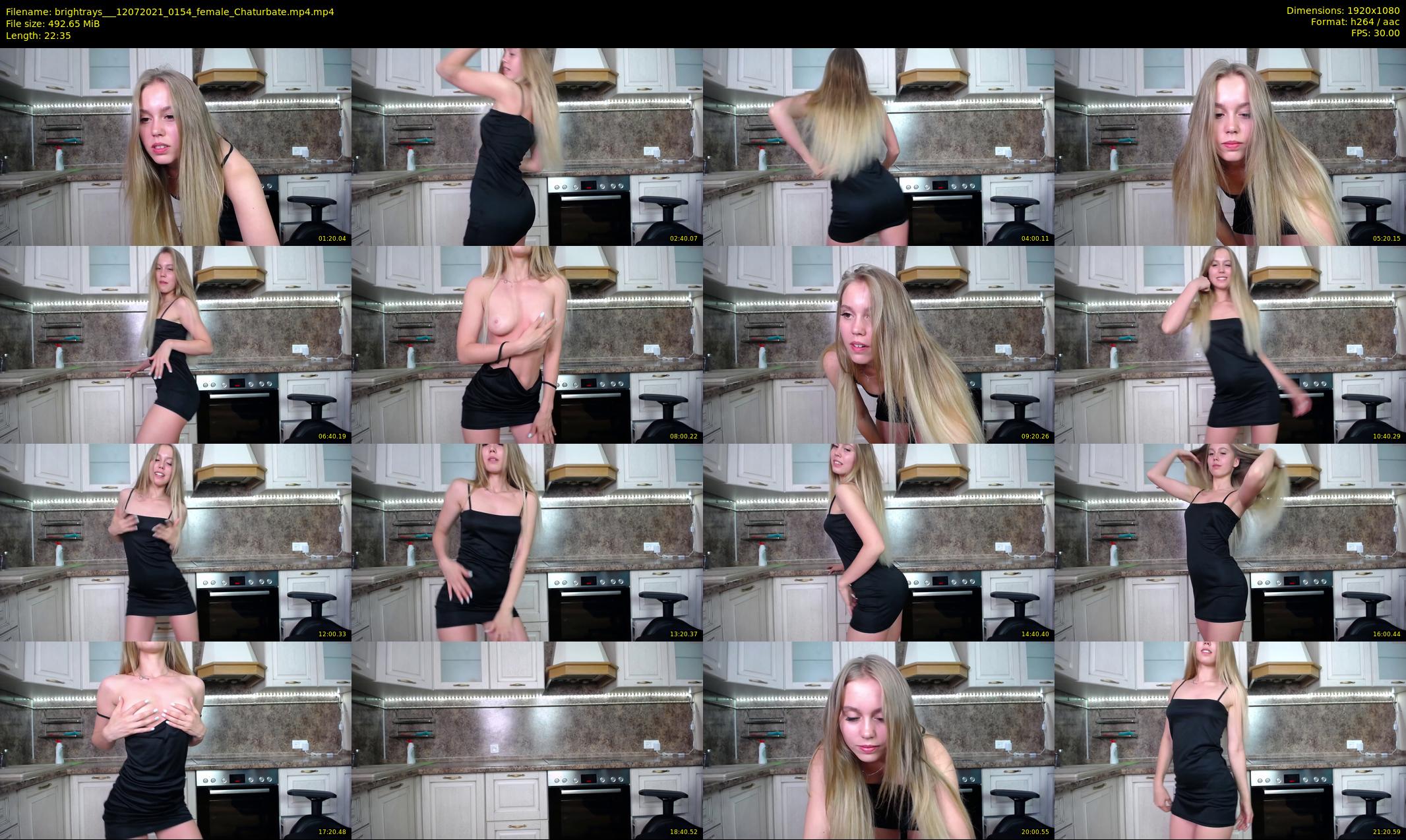 brightrays__ — 23 minute Chaturbate female cam show recording, 1080p, Jul 12, 2021